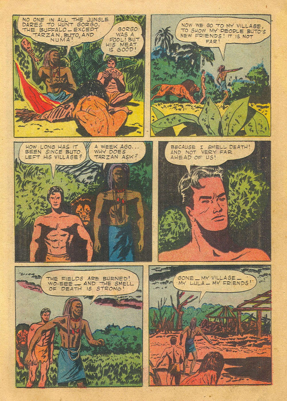 Read online Tarzan (1948) comic -  Issue #11 - 15