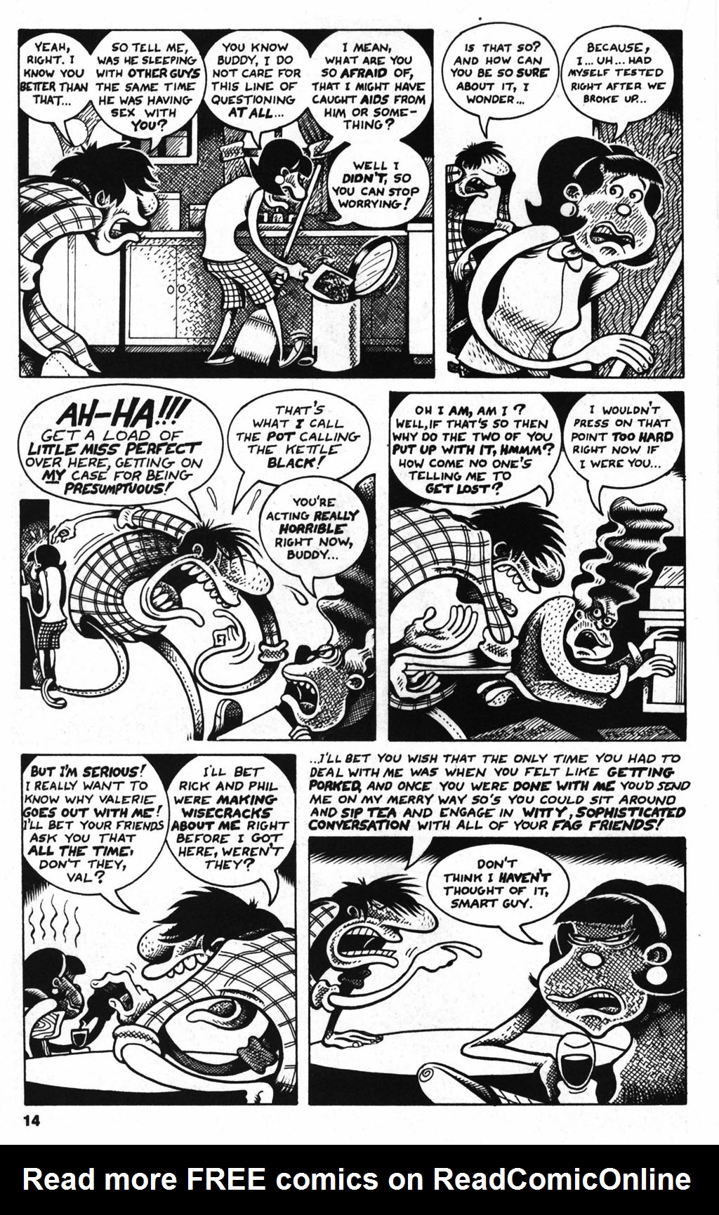 Read online Hate comic -  Issue #5 - 16