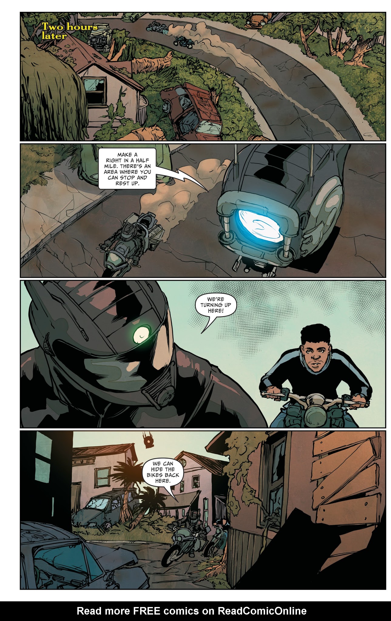 Read online The Courier: From the Ashes comic -  Issue #4 - 16