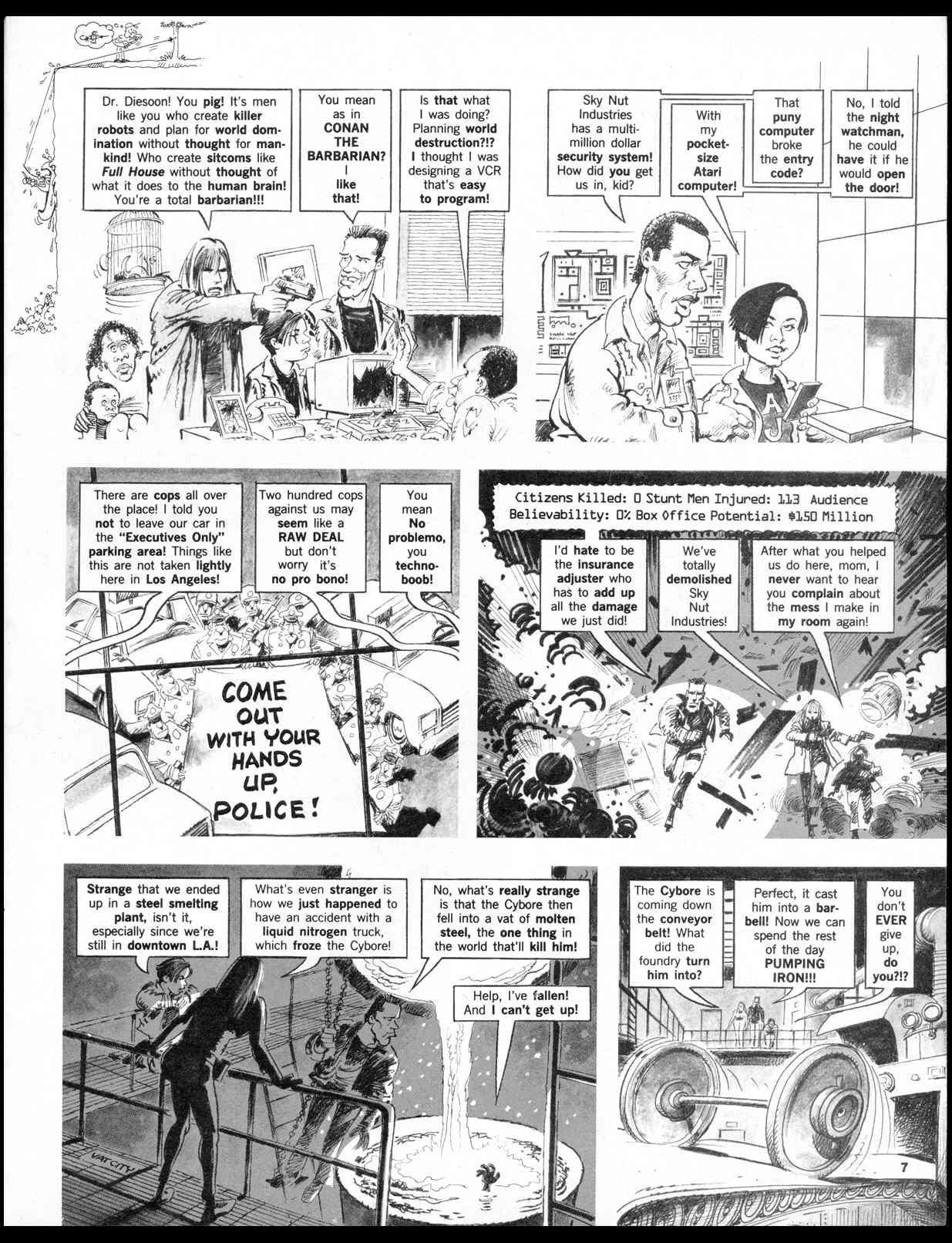 Read online MAD comic -  Issue #308 - 9