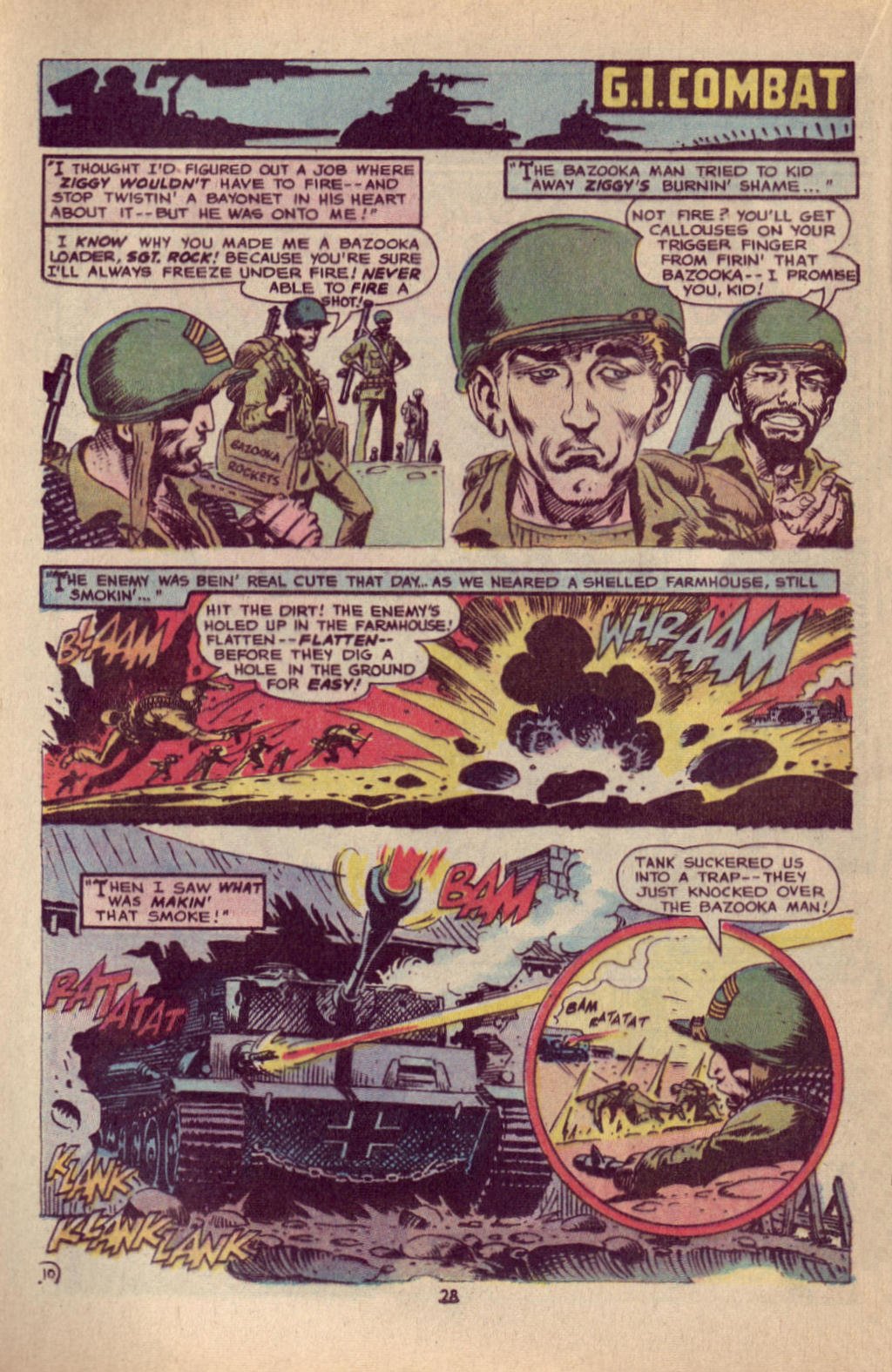 Read online G.I. Combat (1952) comic -  Issue #149 - 30