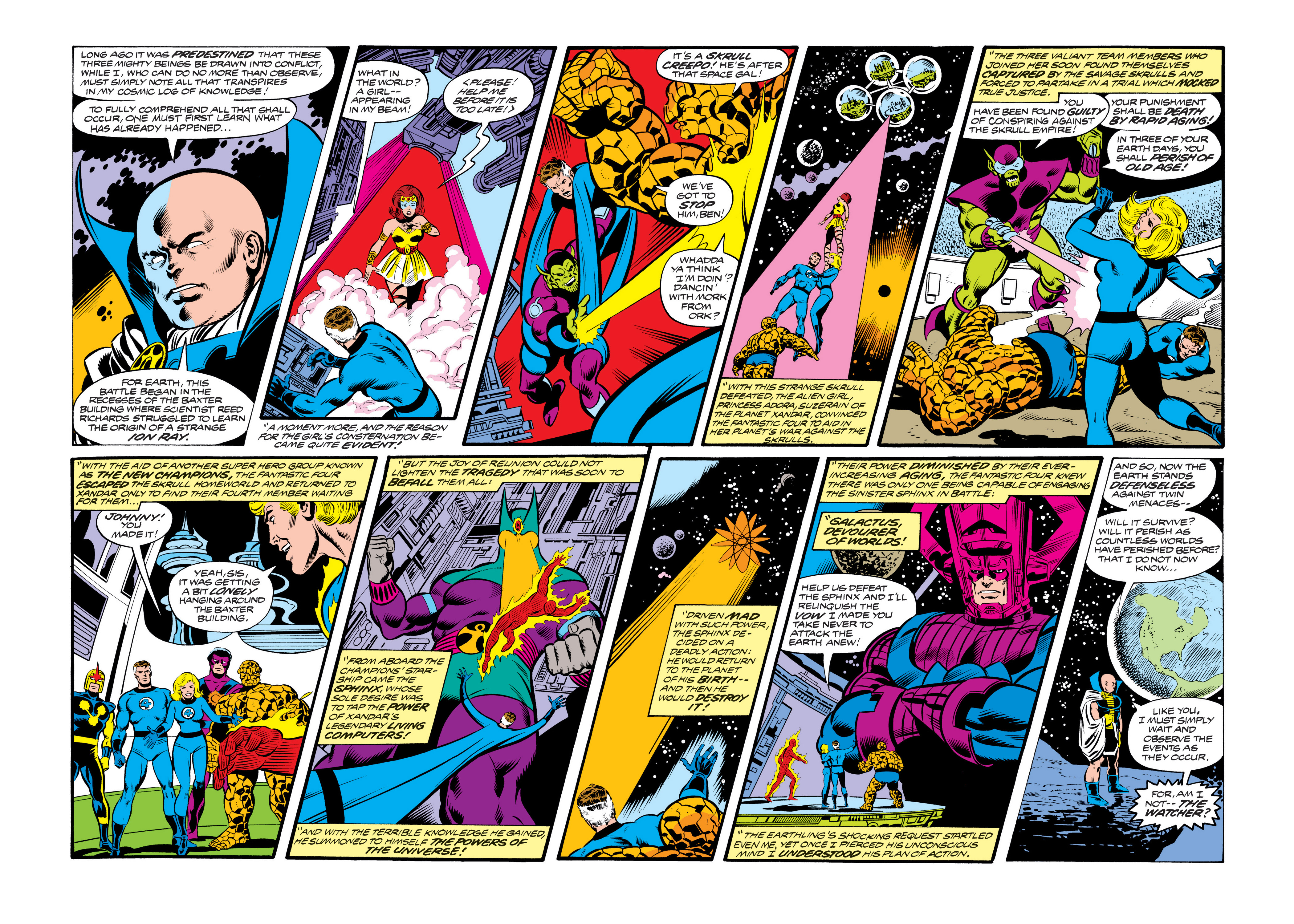 Read online Marvel Masterworks: The Fantastic Four comic -  Issue # TPB 19 (Part 2) - 54