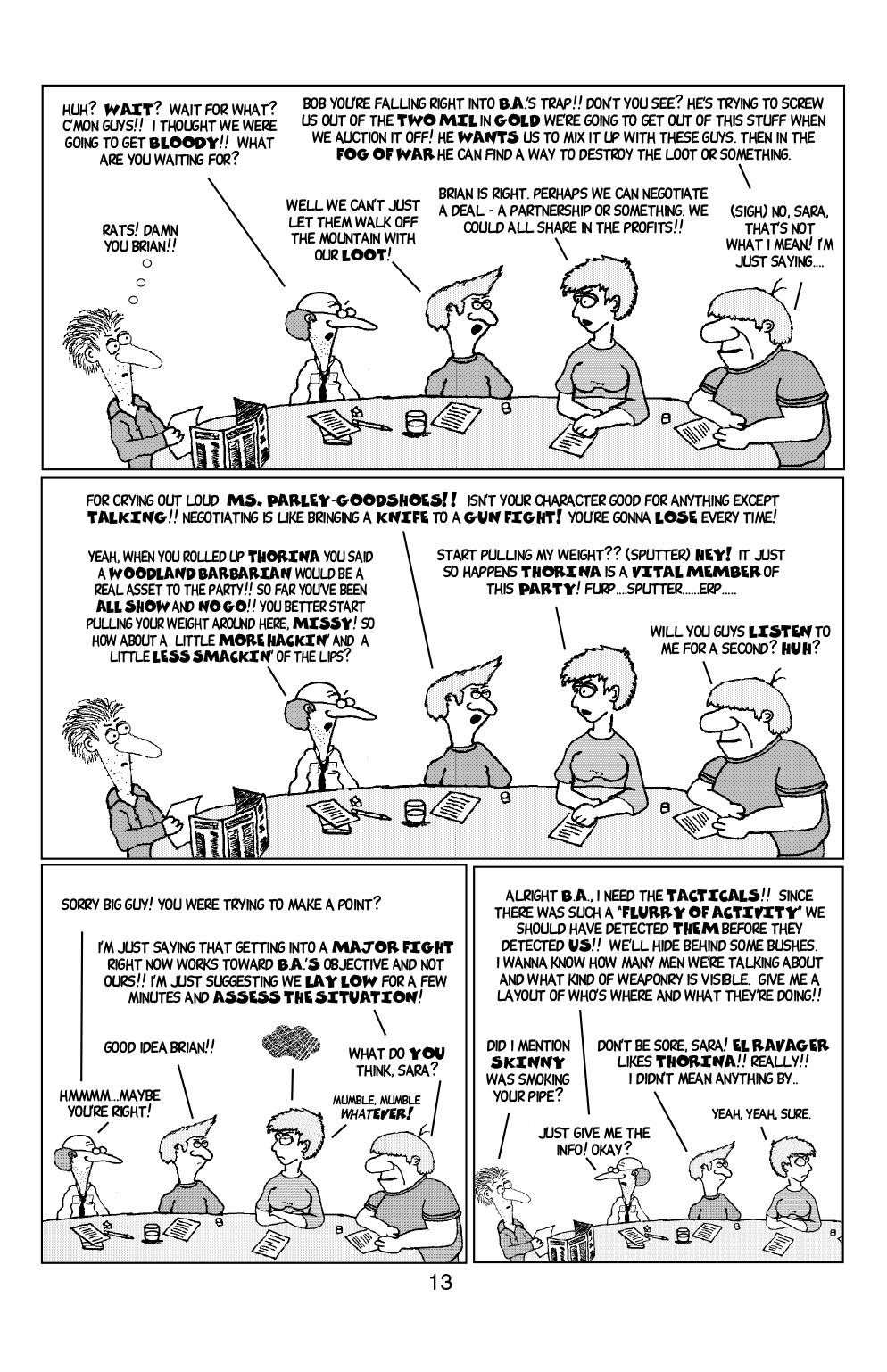 Read online Knights of the Dinner Table comic -  Issue #27 - 15