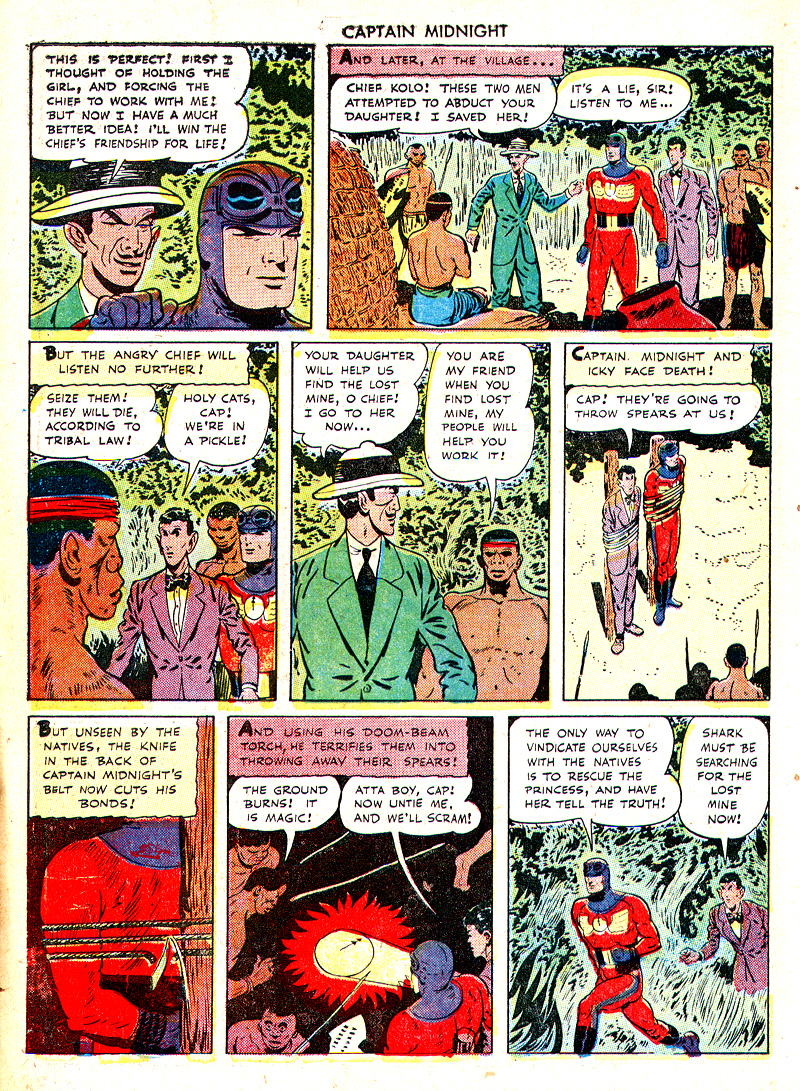 Read online Captain Midnight (1942) comic -  Issue #38 - 17