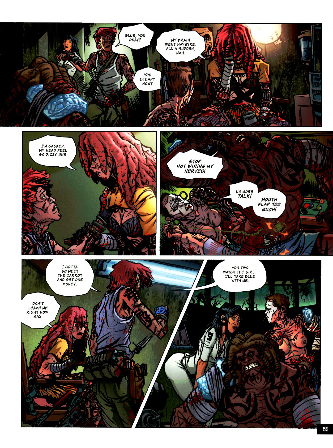 Read online Fluorescent Black comic -  Issue # TPB (Part 1) - 56