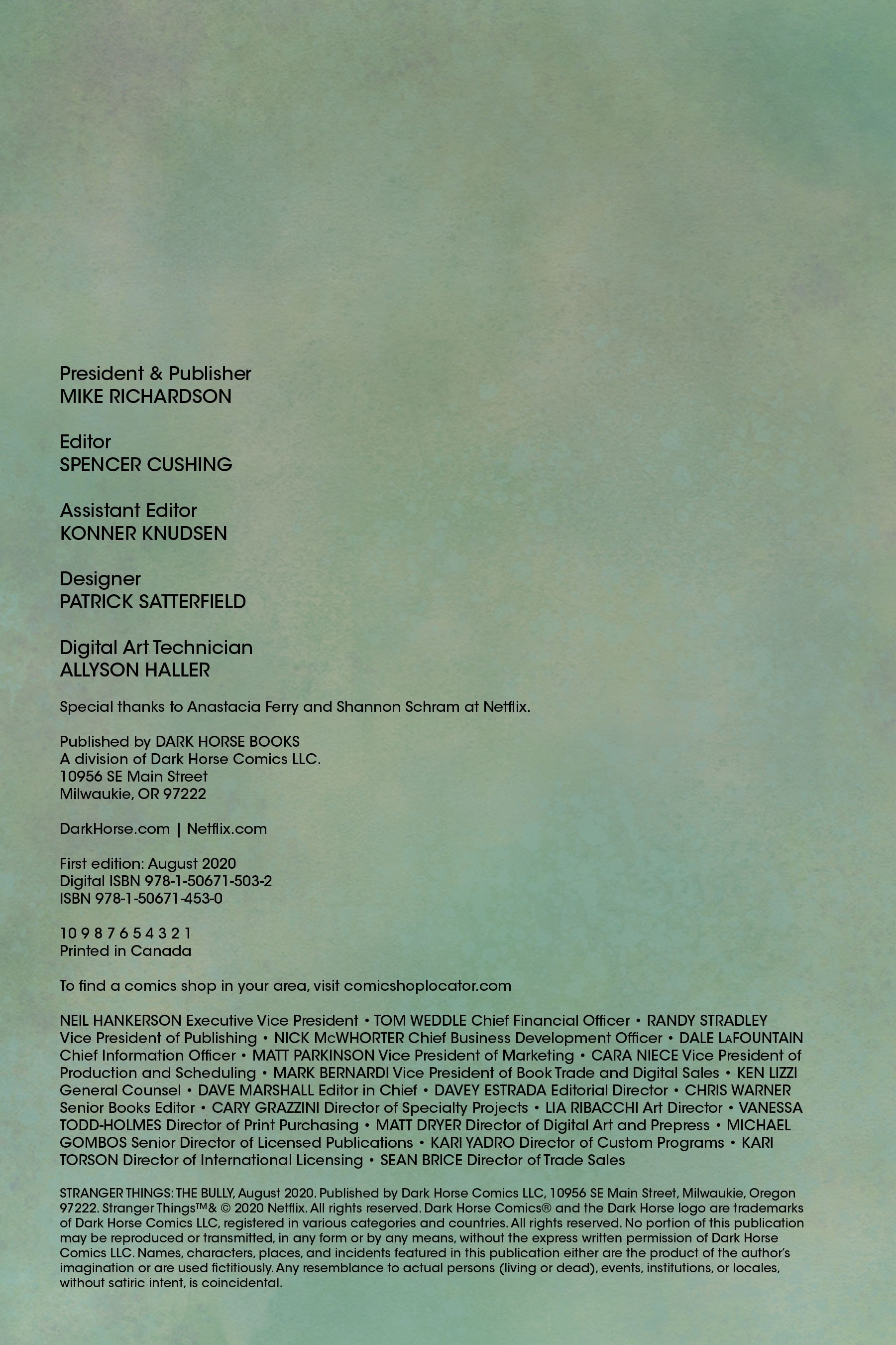 Read online Stranger Things: The Bully comic -  Issue # TPB - 4