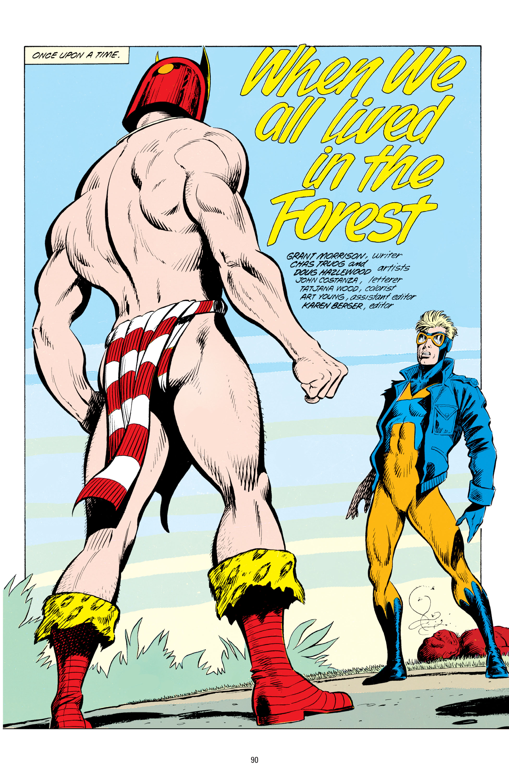 Read online Animal Man (1988) comic -  Issue # _ by Grant Morrison 30th Anniversary Deluxe Edition Book 1 (Part 1) - 91
