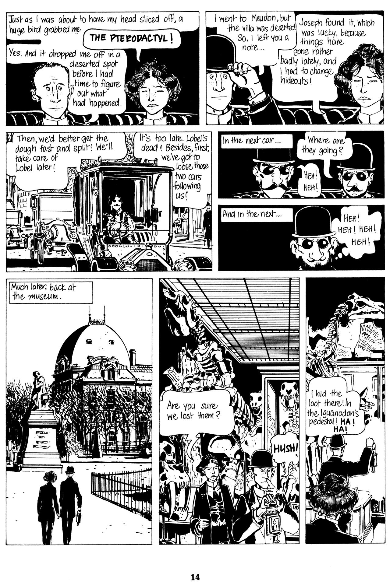 Read online The Extraordinary Adventures of Adele Blanc-Sec comic -  Issue #1 - 44