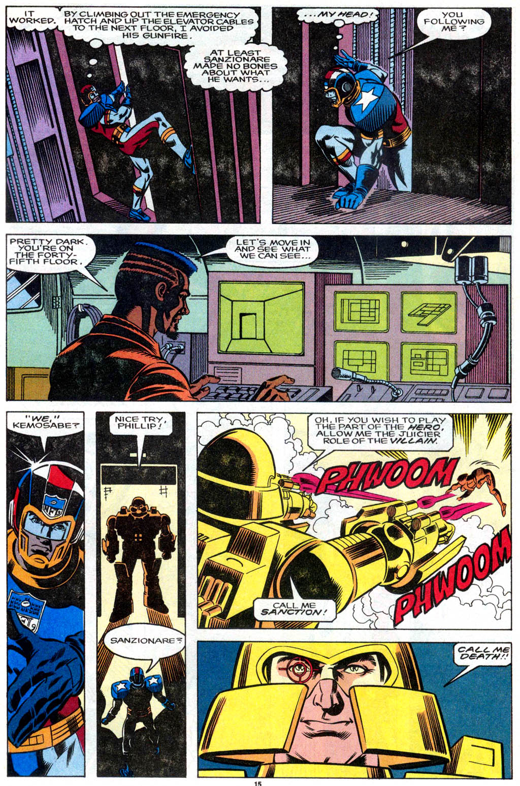 Read online NFL SuperPro comic -  Issue #4 - 13