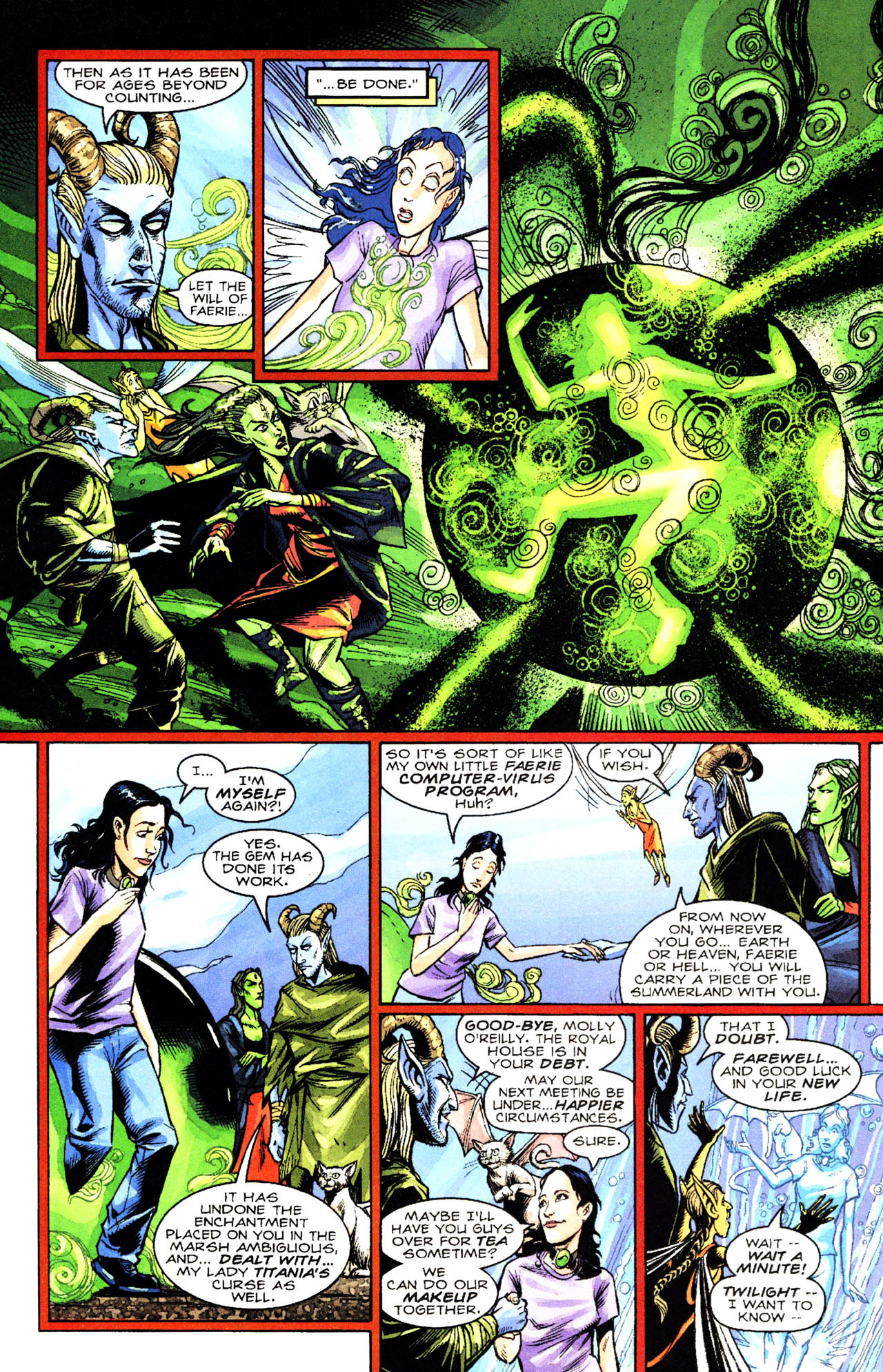 Read online The Books of Faerie: Molly's Story comic -  Issue #4 - 20