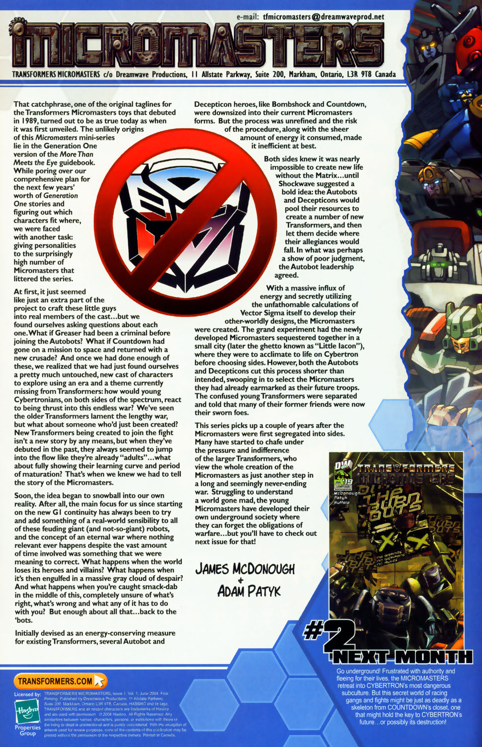 Read online Transformers: Micromasters comic -  Issue #1 - 25