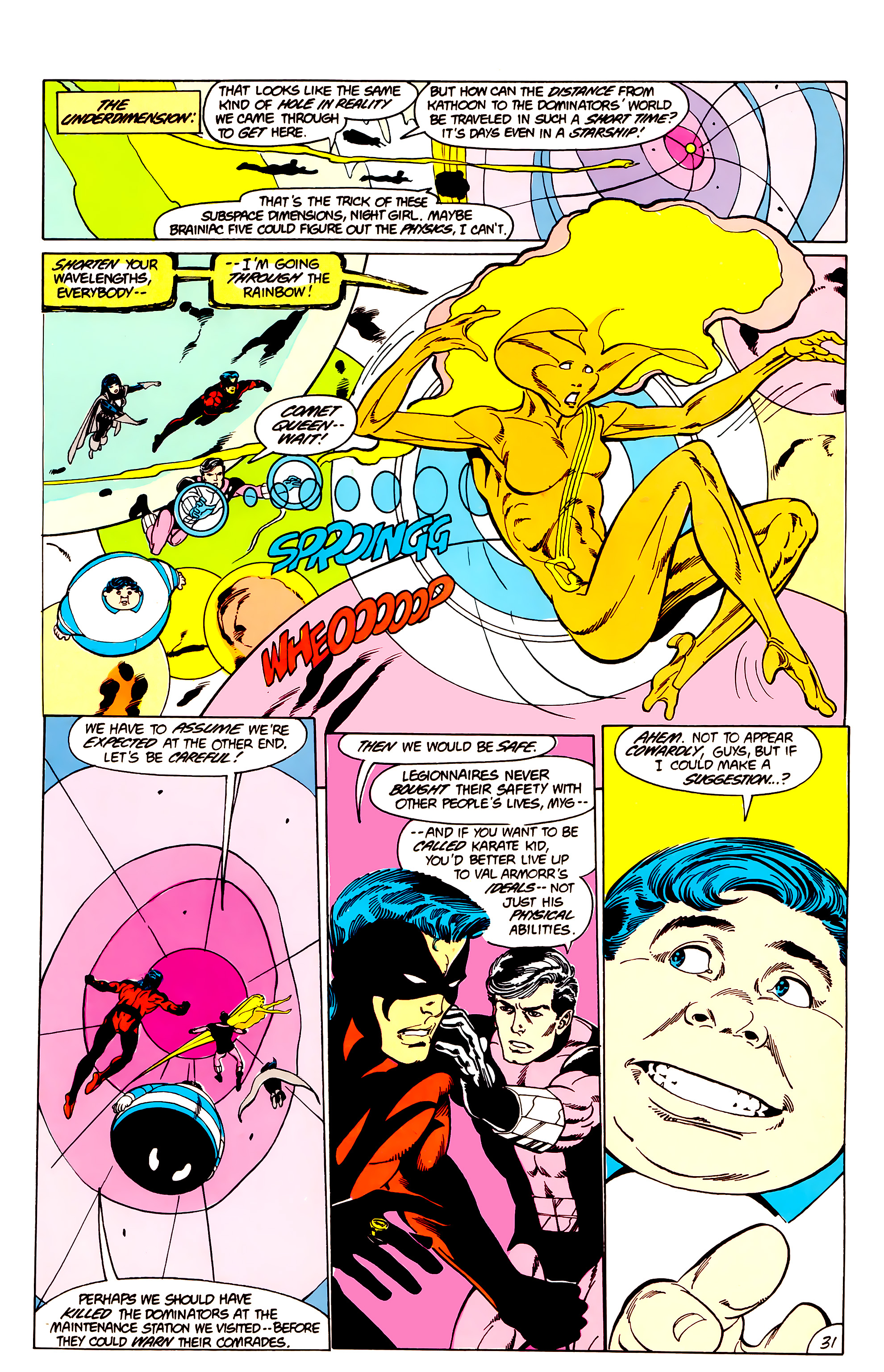Read online Legion of Super-Heroes (1984) comic -  Issue # _Annual 3 - 32