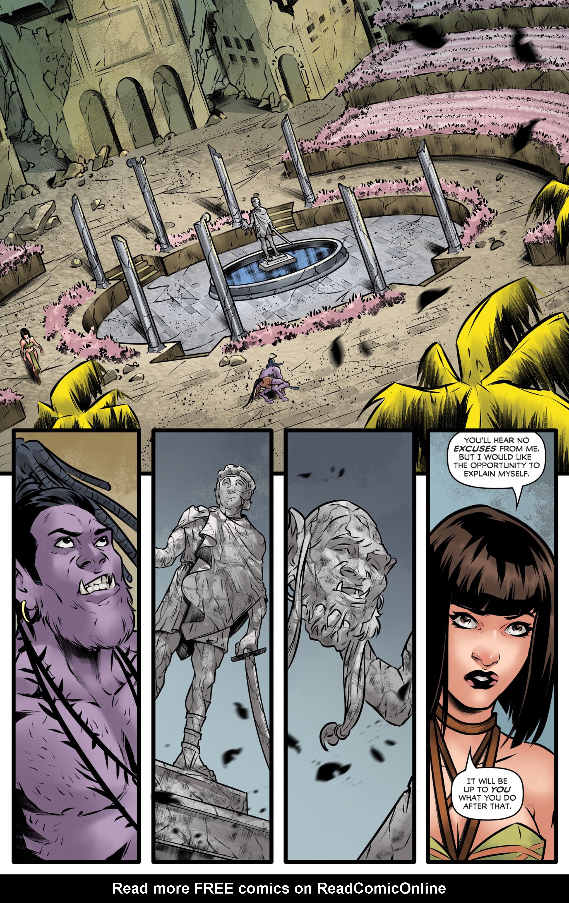 Read online Moon Maid Three Keys comic -  Issue #2 - 5