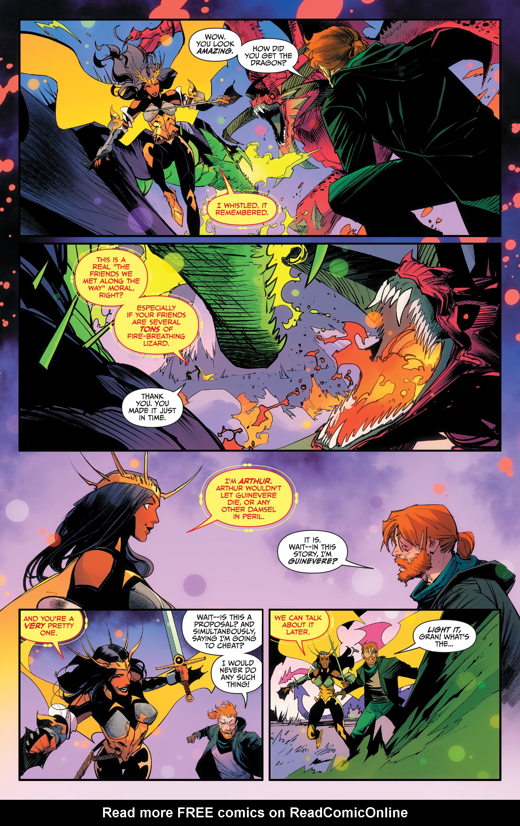 Read online Once & Future comic -  Issue #30 - 11