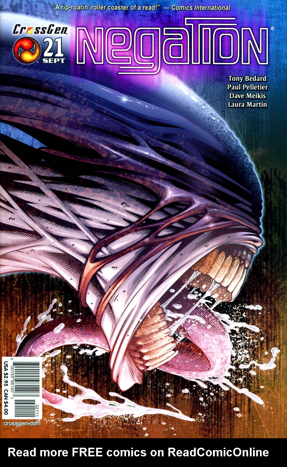 Read online Negation comic -  Issue #21 - 1
