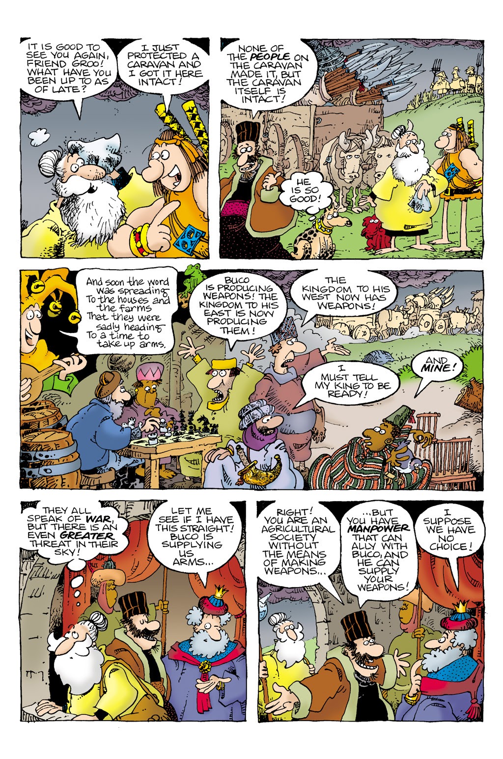 Read online Groo: Hell On Earth comic -  Issue #1 - 17