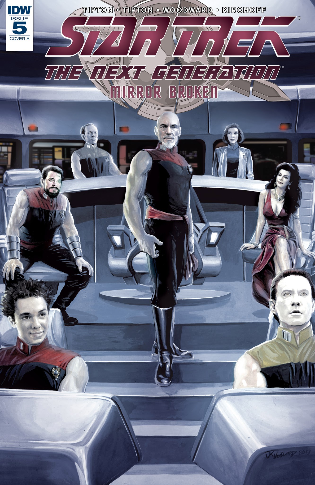 Read online Star Trek: The Next Generation: Mirror Broken comic -  Issue #5 - 1