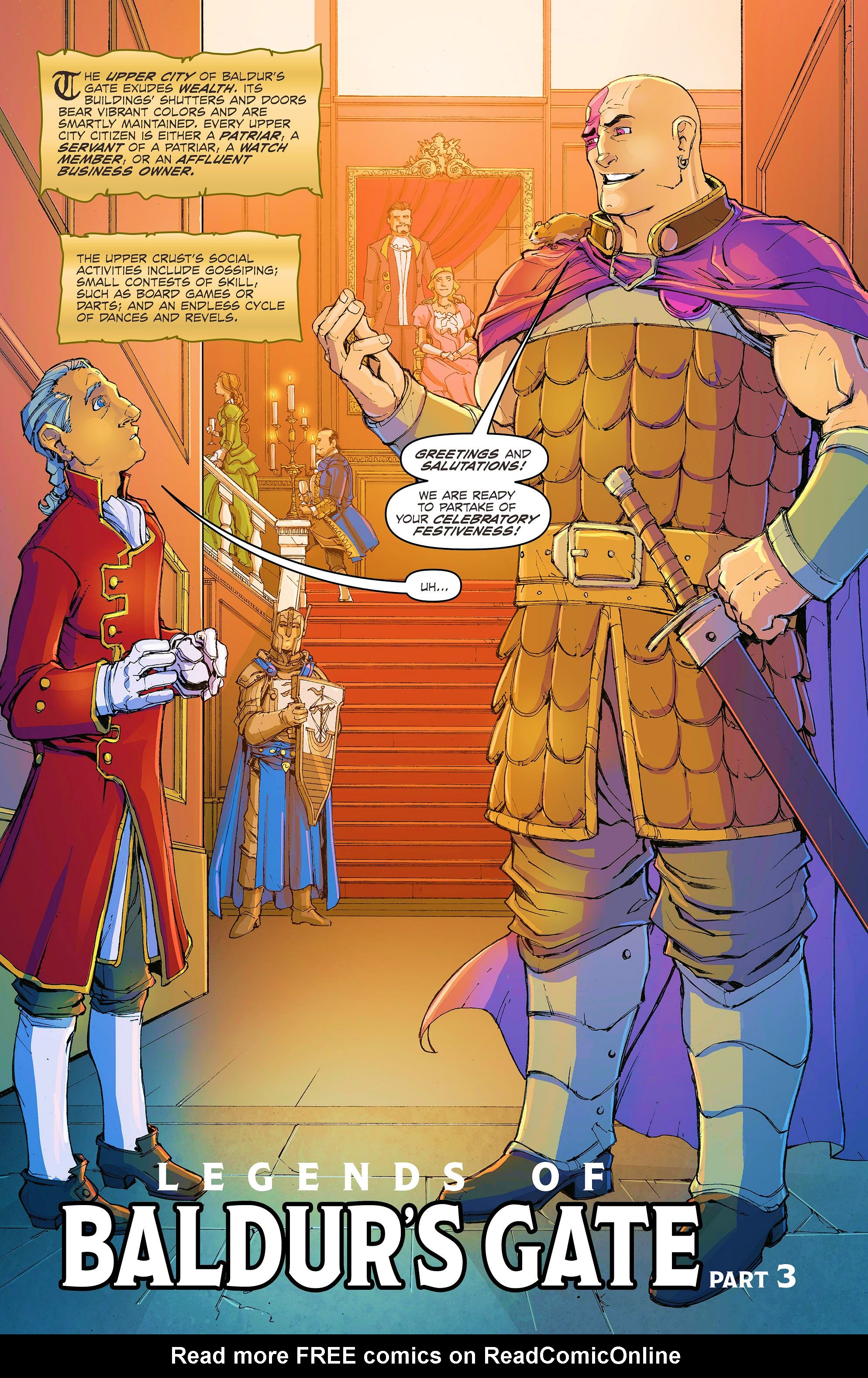 Read online Dungeons & Dragons: Legends of Baldur's Gate comic -  Issue #3 - 3