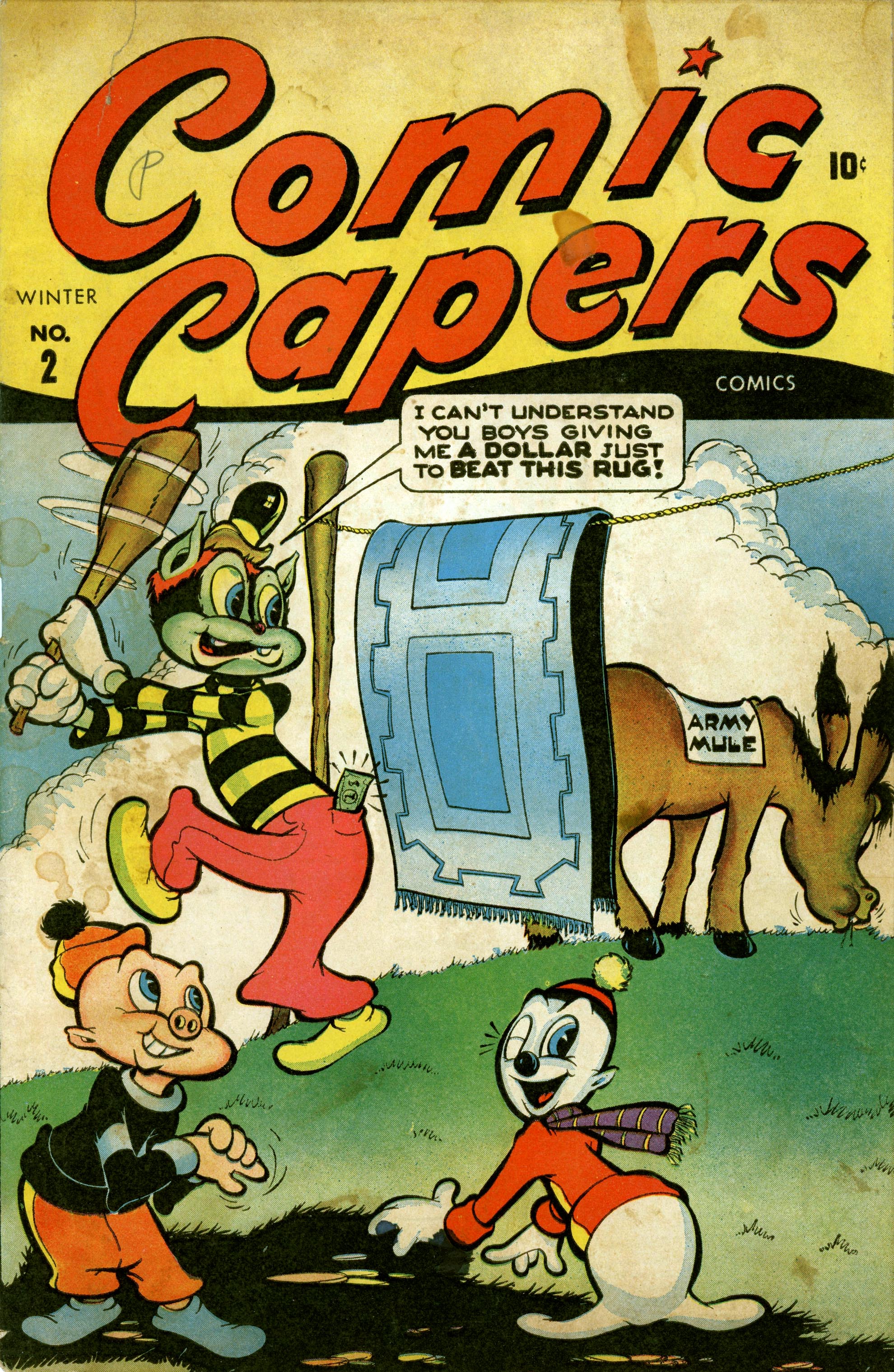 Read online Comic Capers comic -  Issue #2 - 1