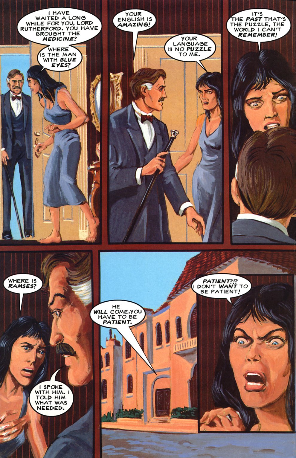 Read online Anne Rice's The Mummy or Ramses the Damned comic -  Issue #8 - 17