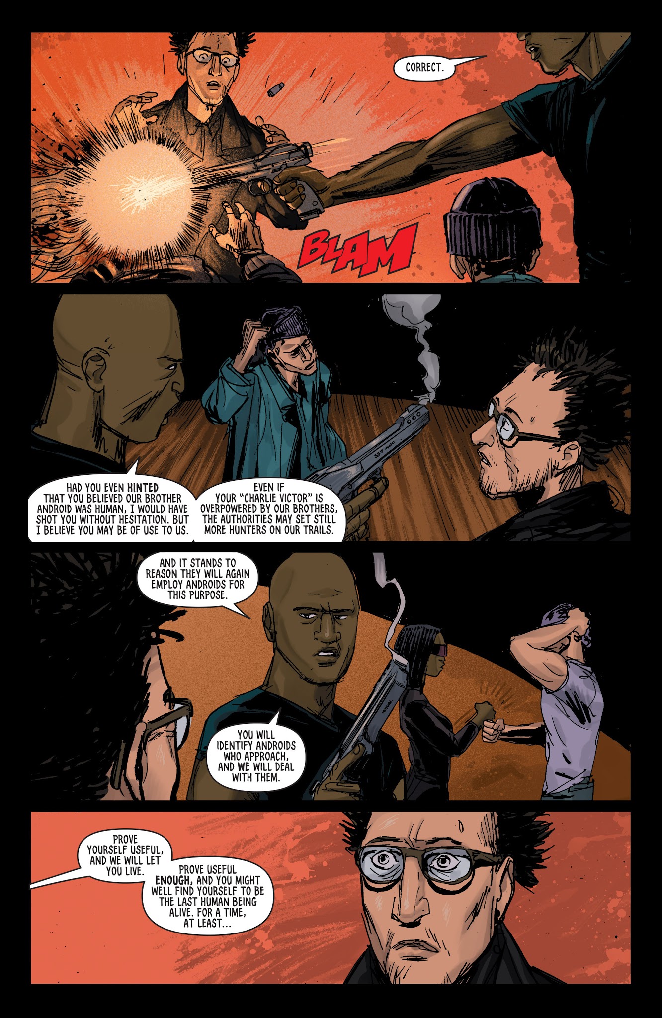 Read online Do Androids Dream of Electric Sheep?: Dust to Dust comic -  Issue # TPB 2 - 44