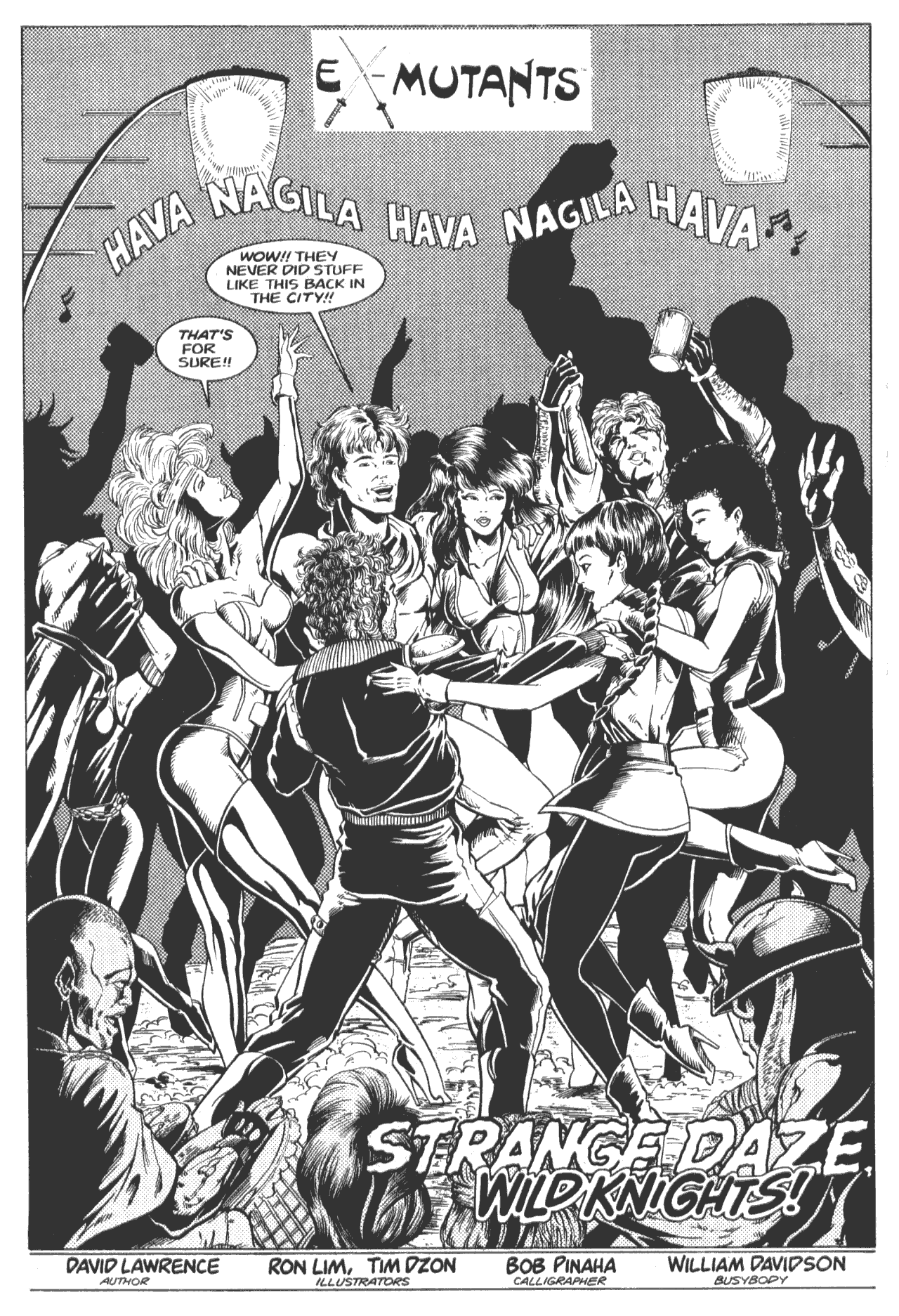 Read online Ex-Mutants (1986) comic -  Issue #2 - 7