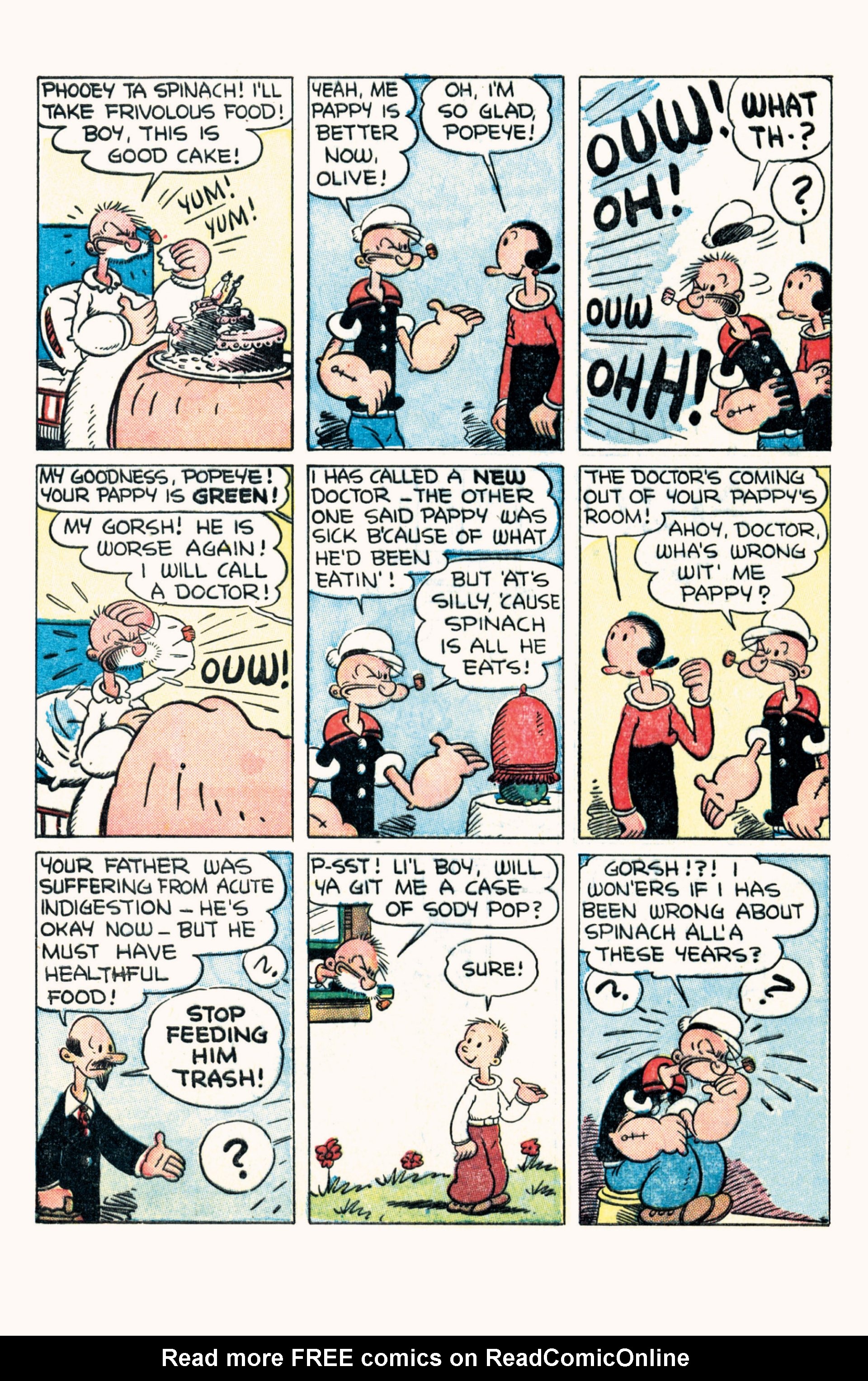 Read online Classic Popeye comic -  Issue #1 - 42