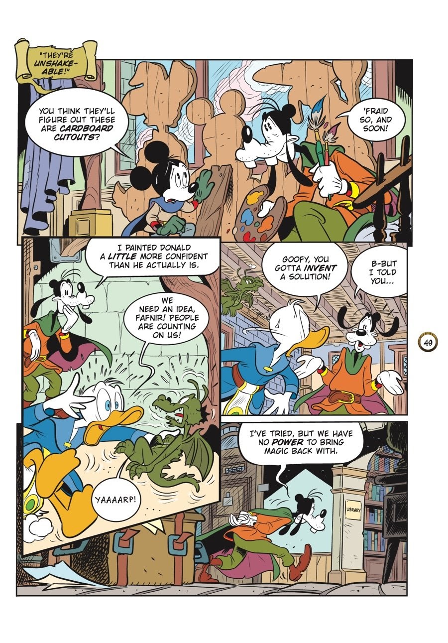 Read online Wizards of Mickey (2020) comic -  Issue # TPB 7 (Part 1) - 51