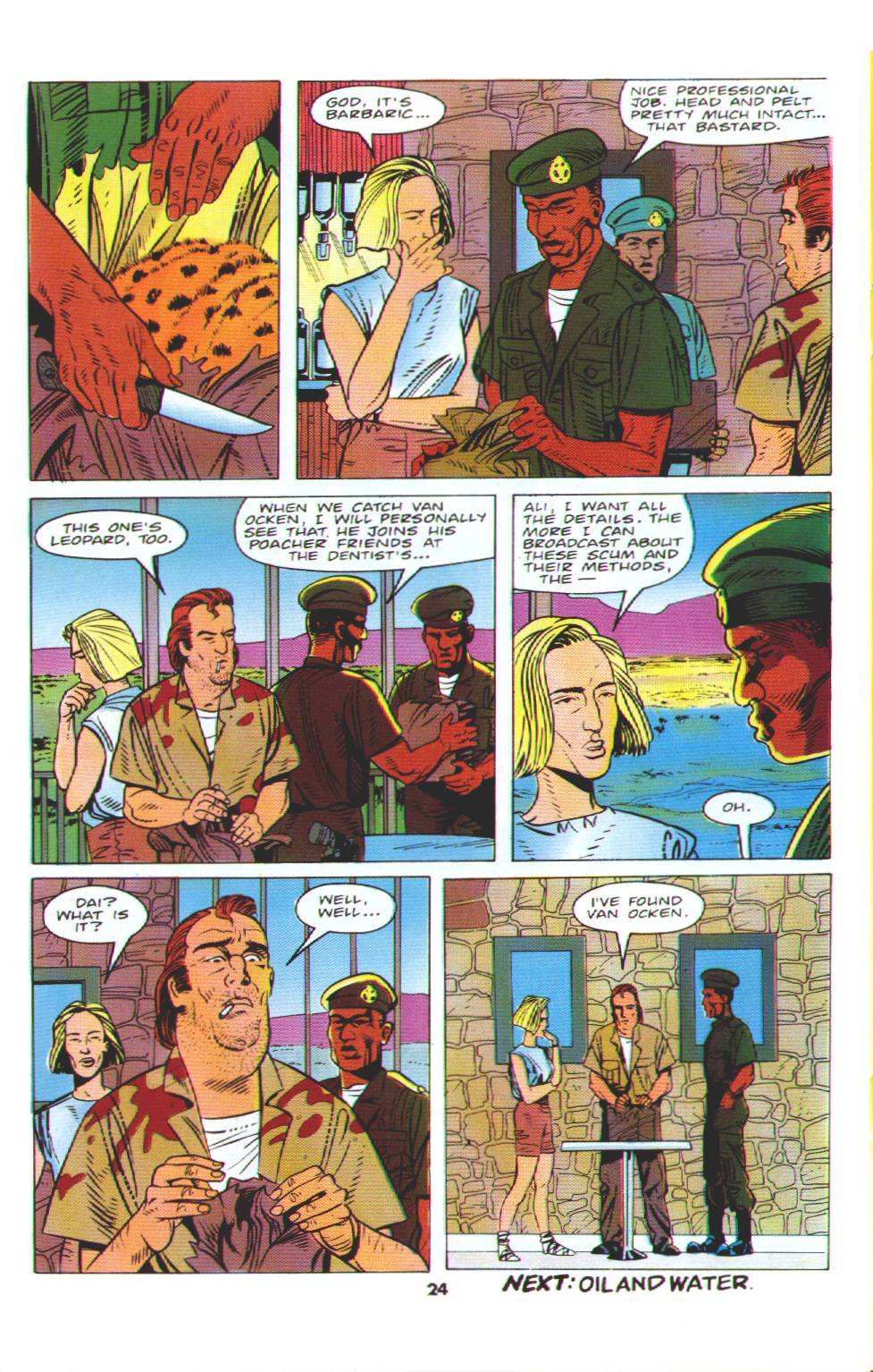 Read online The Knights of Pendragon comic -  Issue #2 - 24