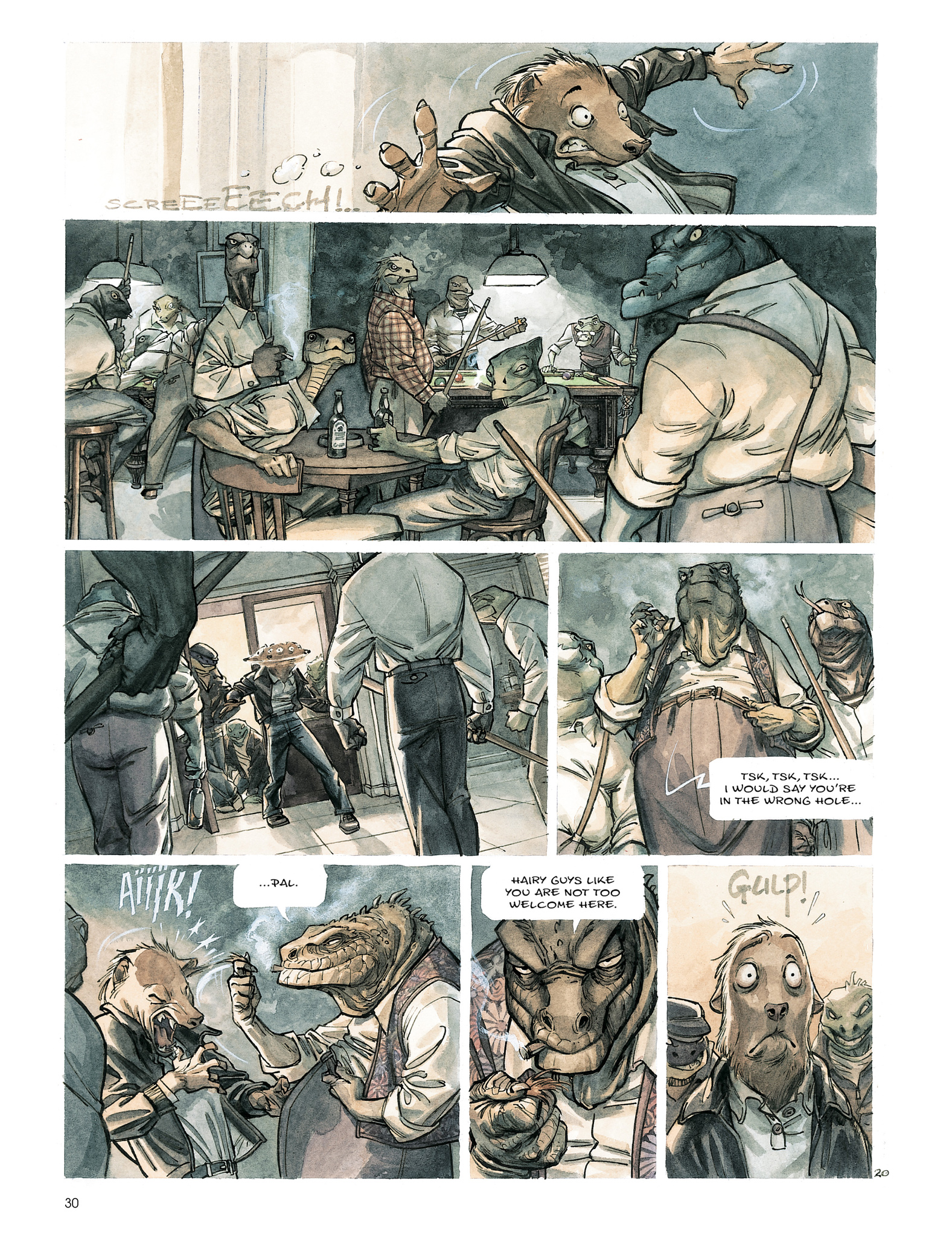 Read online Blacksad: The Collected Stories comic -  Issue # TPB (Part 1) - 32