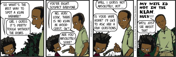 Read online The Boondocks Collection comic -  Issue # Year 2006 (Colored Reruns) - 44