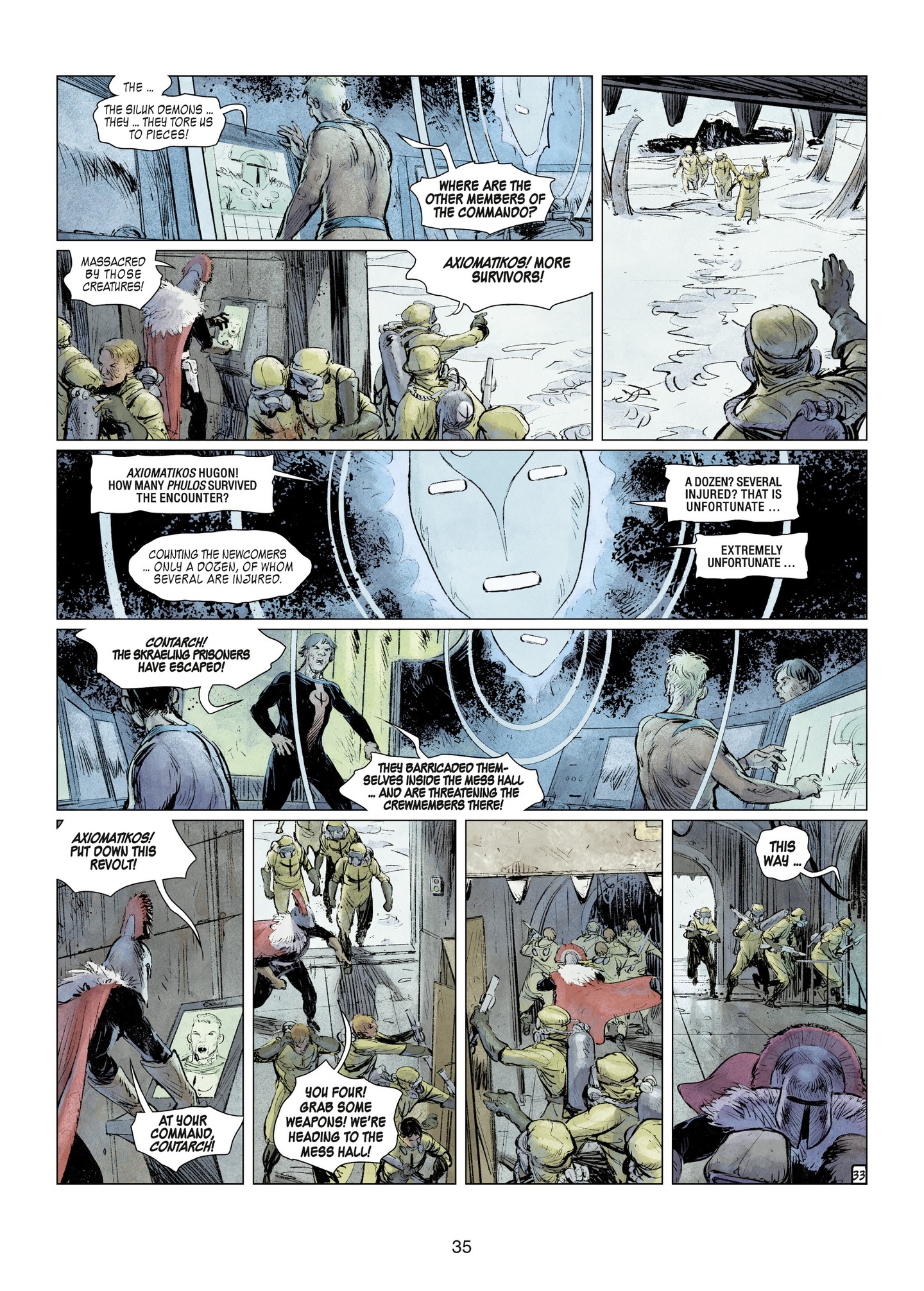 Read online Thorgal comic -  Issue #32 - 37