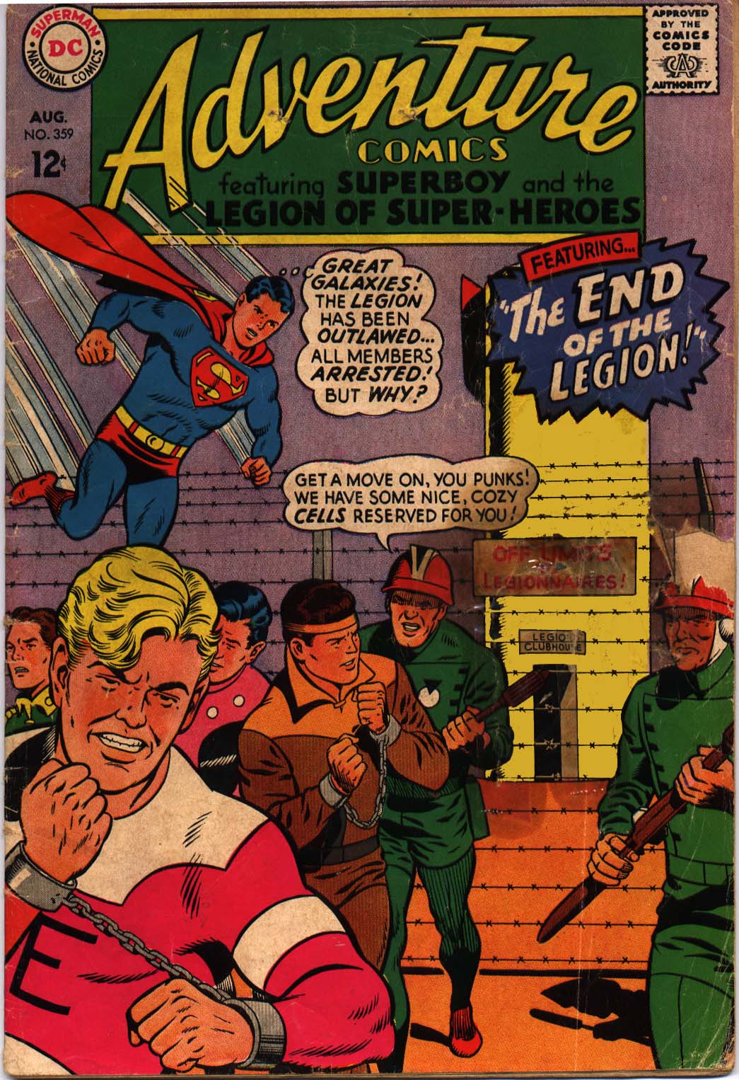 Read online Adventure Comics (1938) comic -  Issue #359 - 1