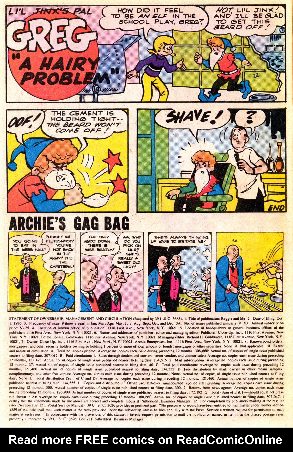 Read online Reggie and Me (1966) comic -  Issue #95 - 10