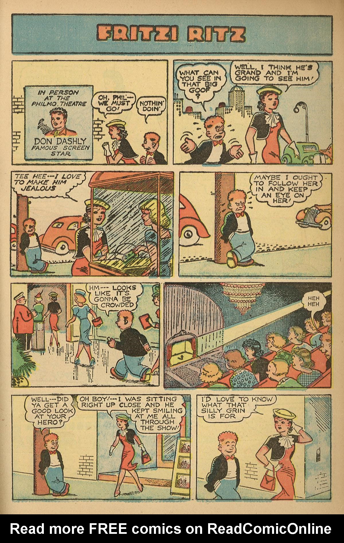 Read online Fritzi Ritz (1948) comic -  Issue #4 - 15
