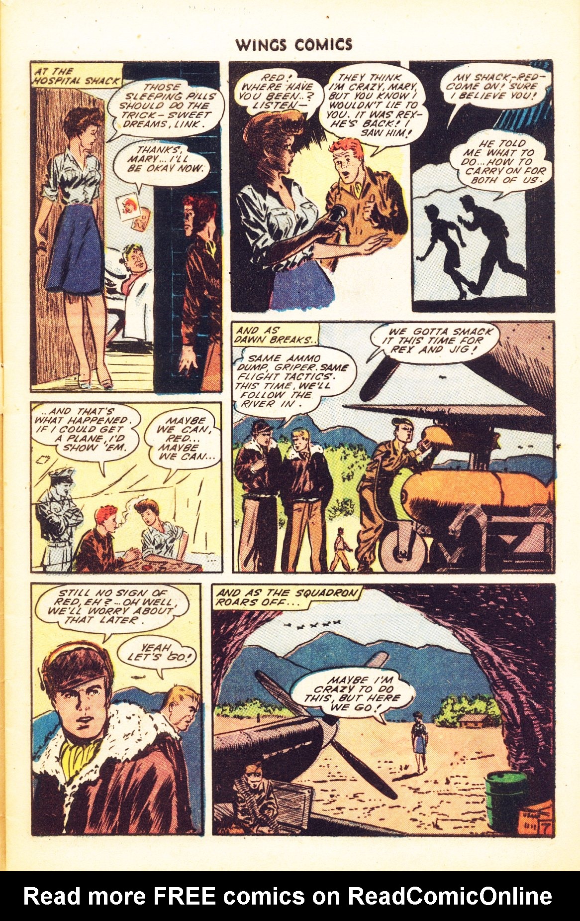 Read online Wings Comics comic -  Issue #50 - 9