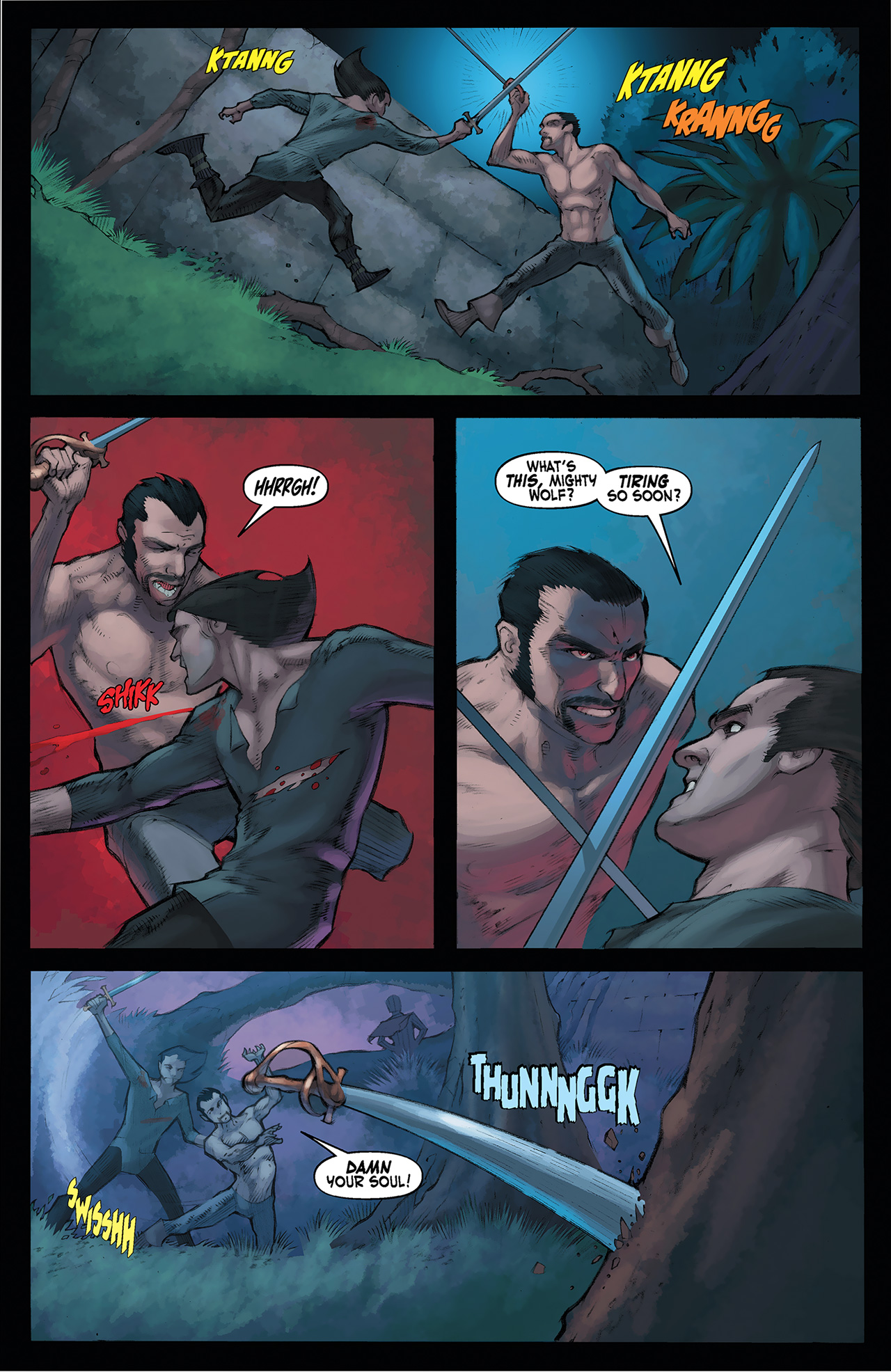 Read online Solomon Kane: Red Shadows comic -  Issue #4 - 18