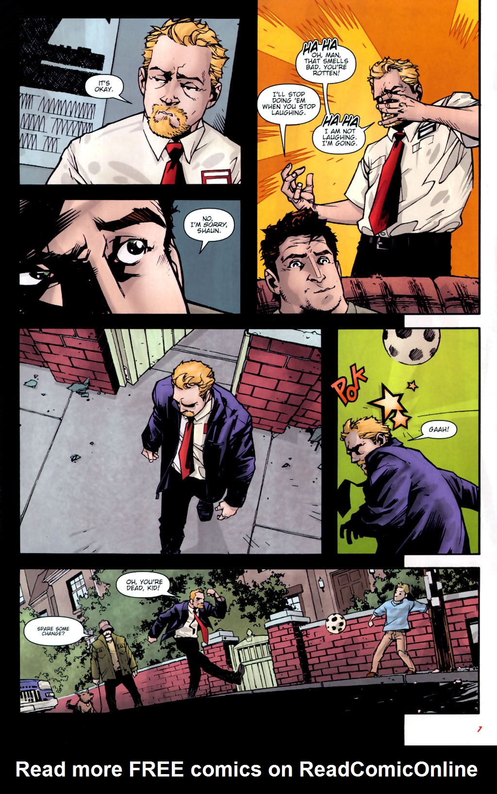 Read online Shaun of the Dead (2005) comic -  Issue #1 - 9