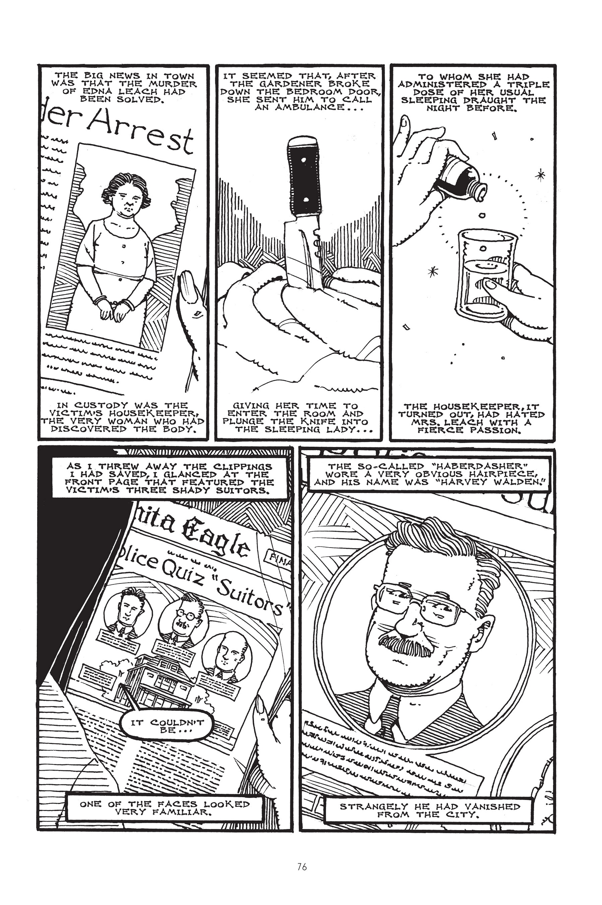 Read online Louise Brooks: Detective comic -  Issue # TPB - 77