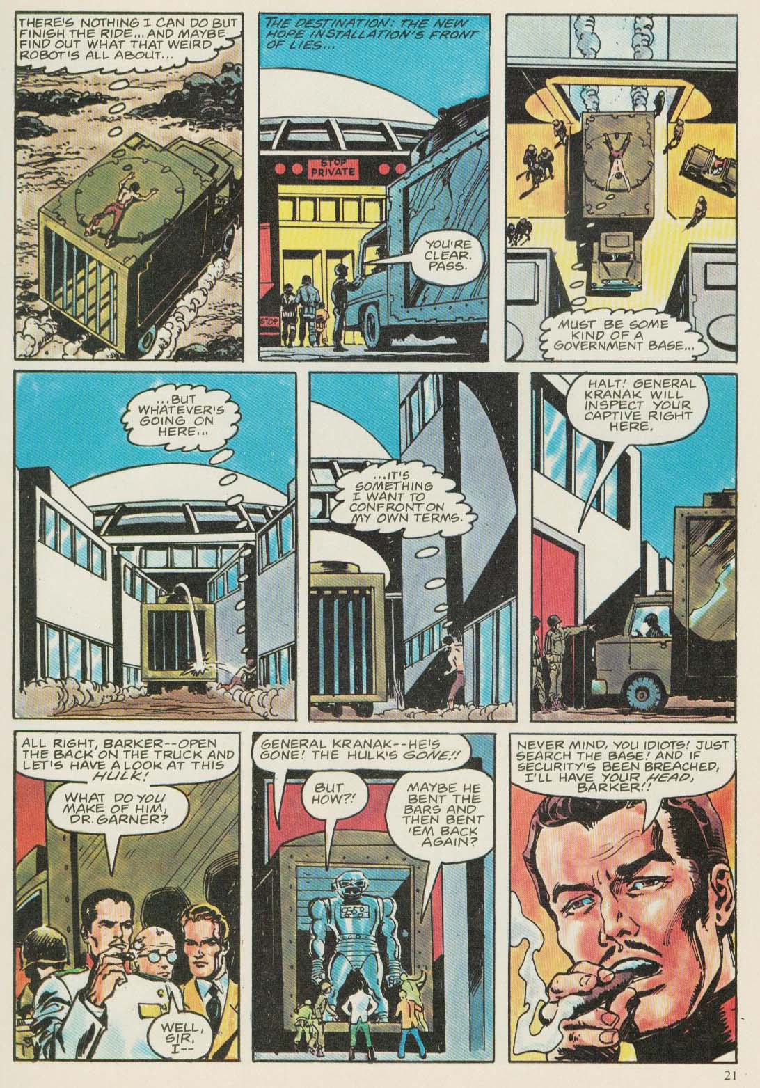 Read online Hulk (1978) comic -  Issue #15 - 21