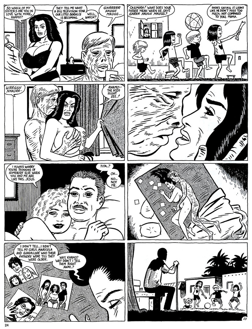 Read online Love and Rockets (1982) comic -  Issue #48 - 26