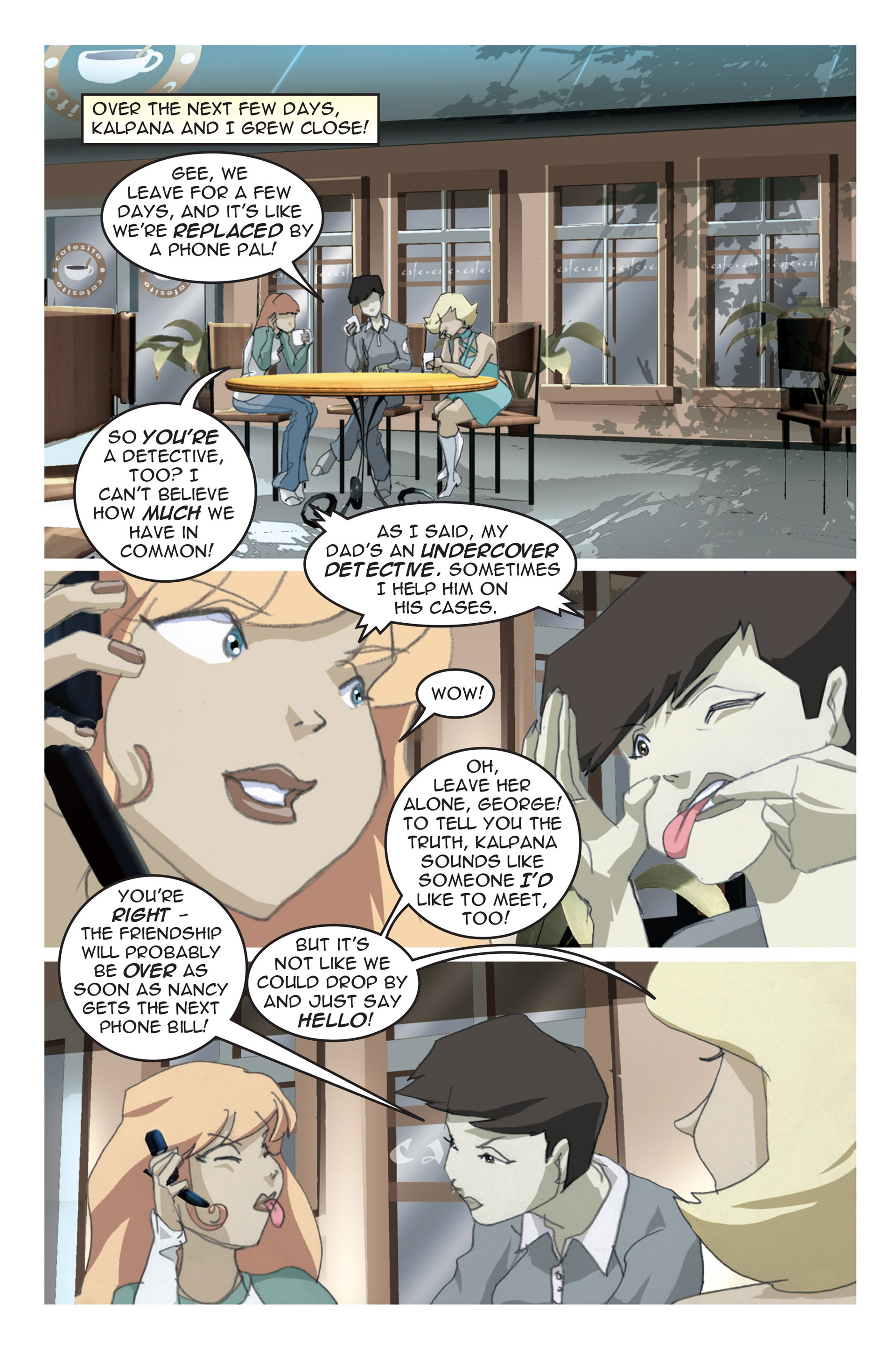 Read online Nancy Drew comic -  Issue #4 - 8