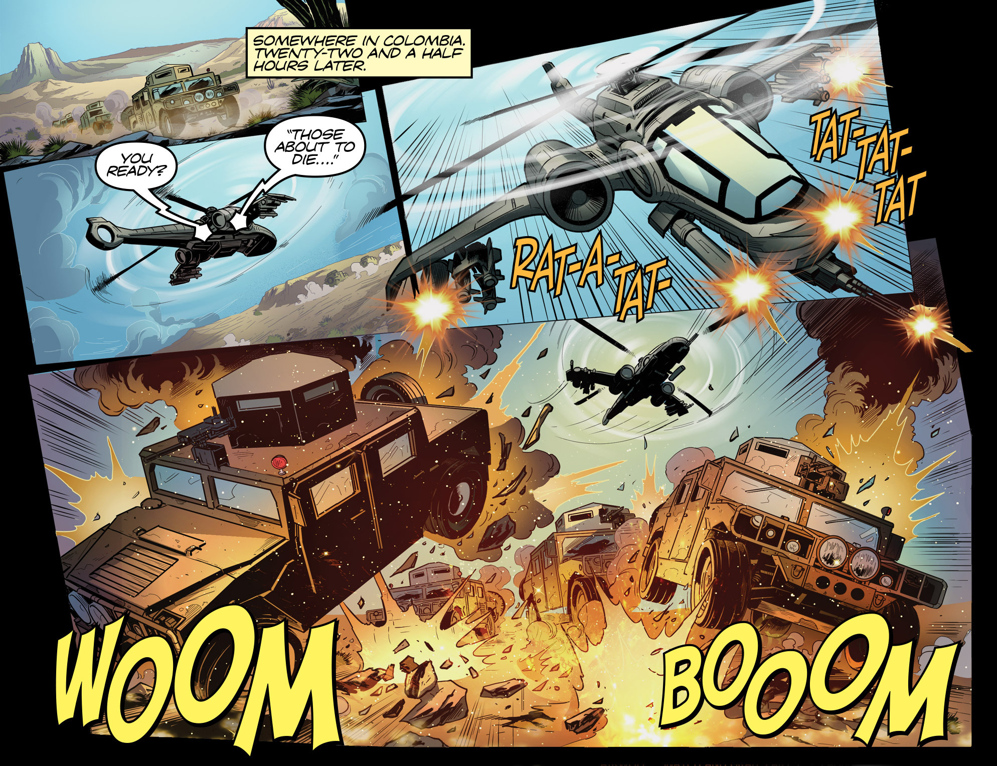 Read online Airwolf Airstrikes comic -  Issue #5 - 9