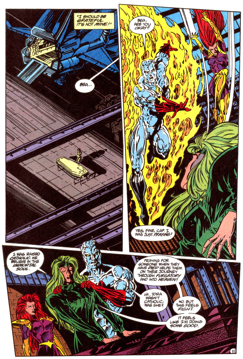 Read online Justice League America comic -  Issue #91 - 11