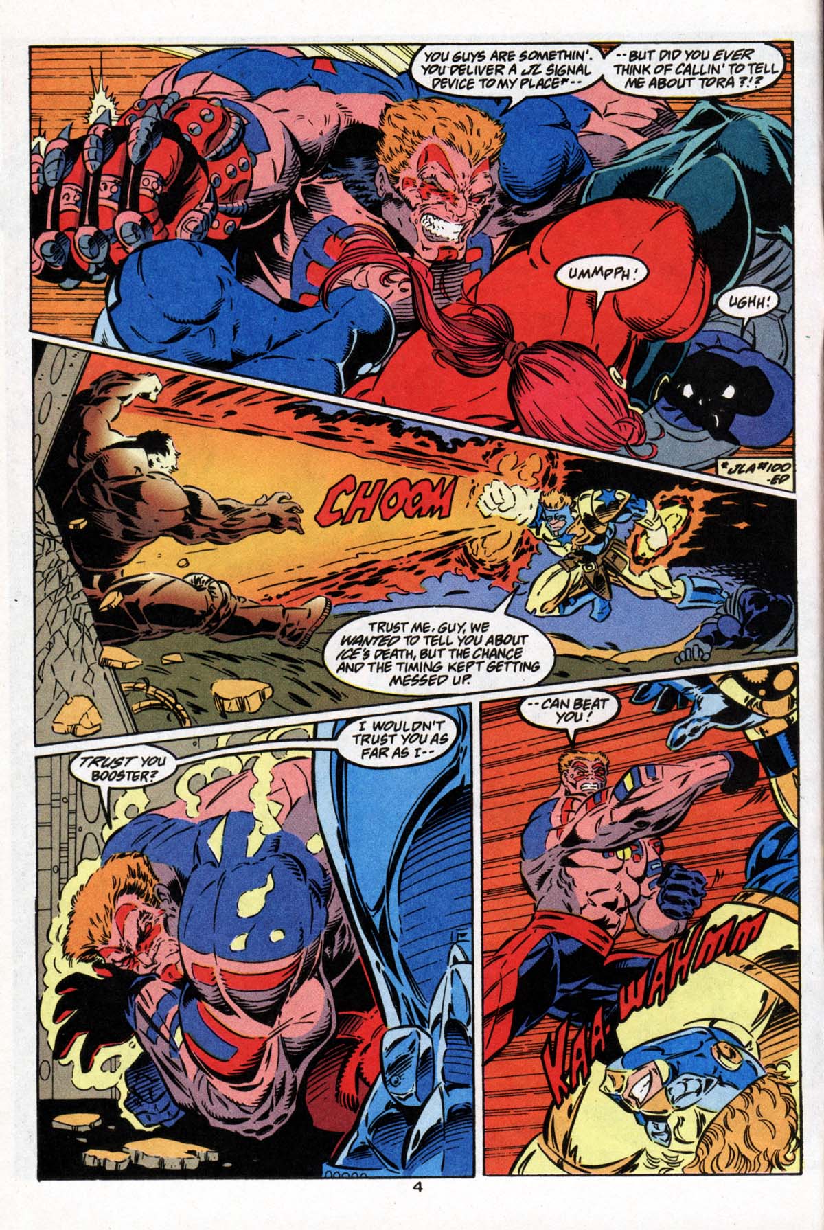 Read online Justice League America comic -  Issue #100b - 7