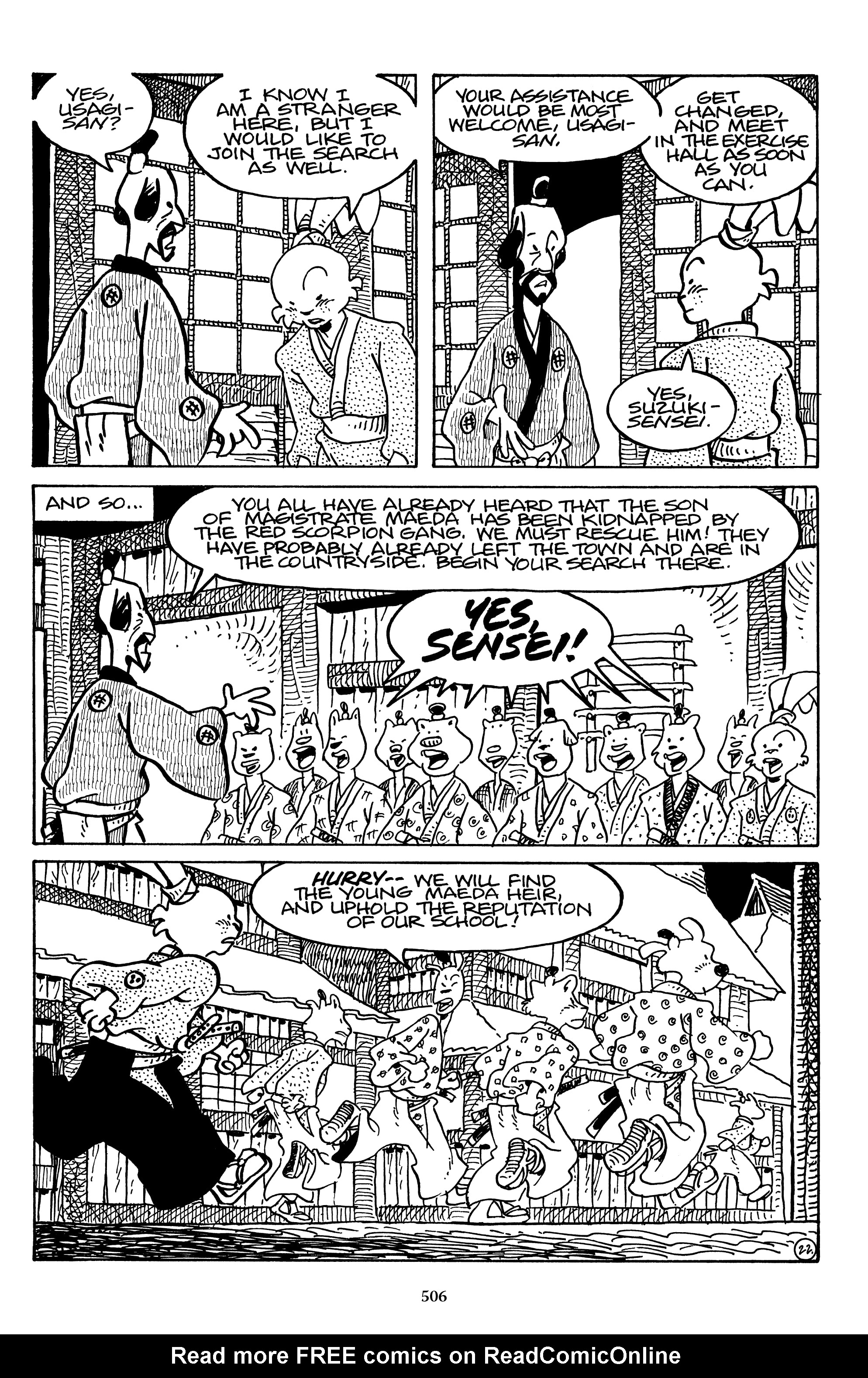 Read online The Usagi Yojimbo Saga (2021) comic -  Issue # TPB 7 (Part 5) - 96