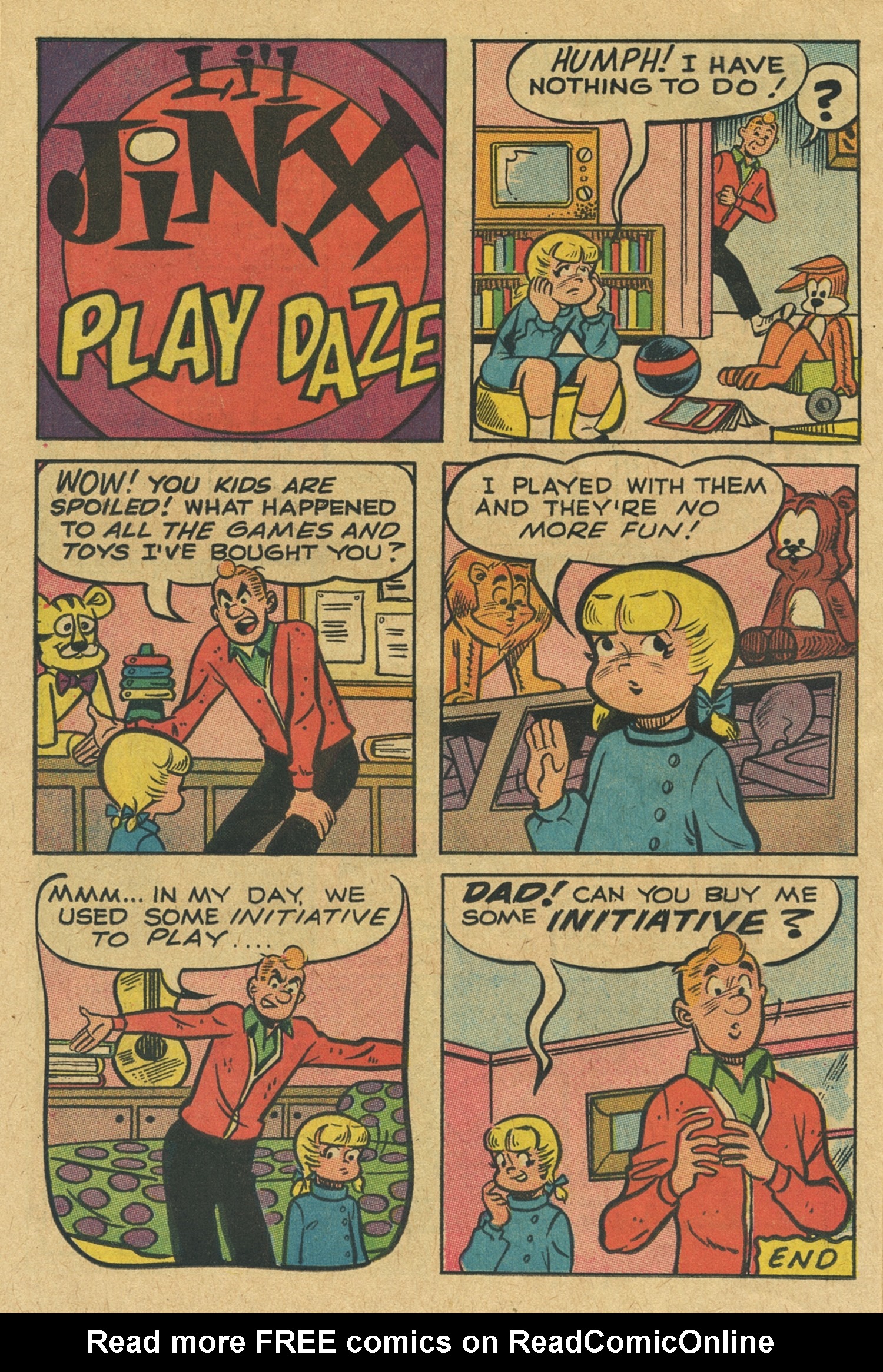 Read online Reggie and Me (1966) comic -  Issue #35 - 26