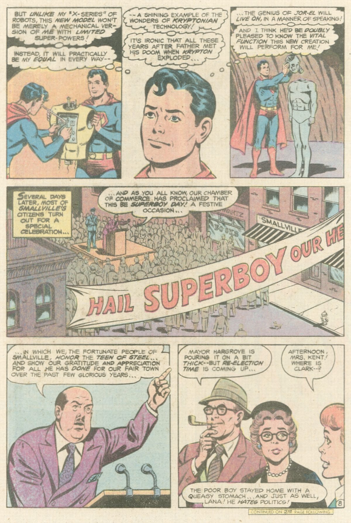 The New Adventures of Superboy 17 Page 8