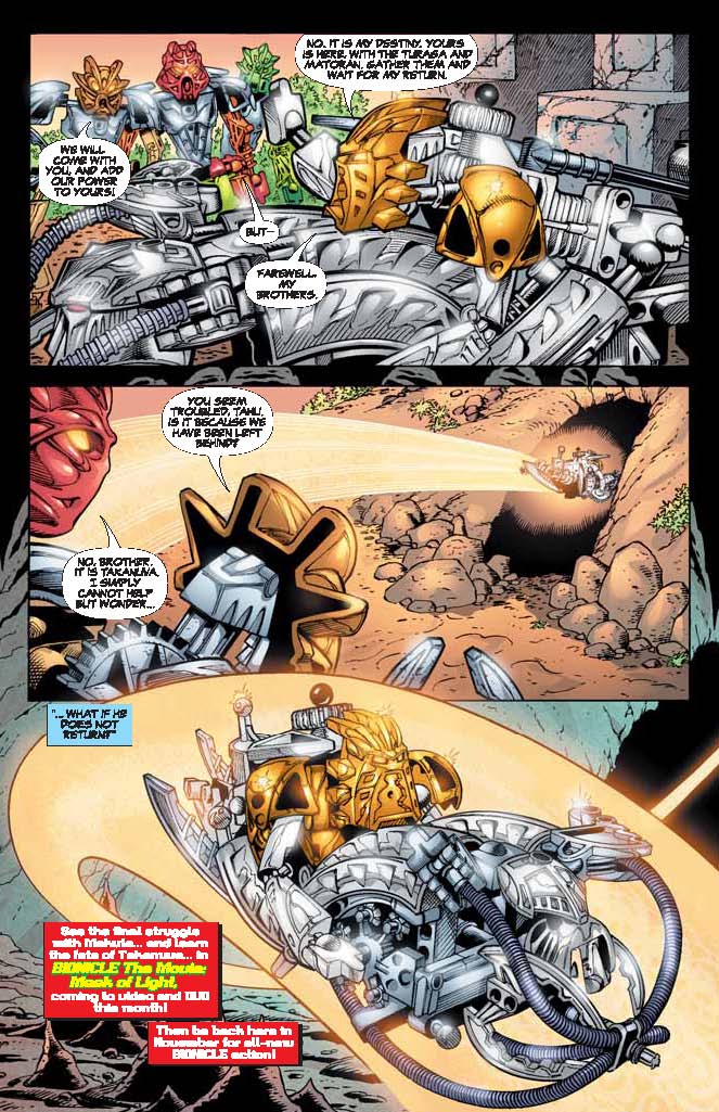 Read online Bionicle comic -  Issue #14 - 16