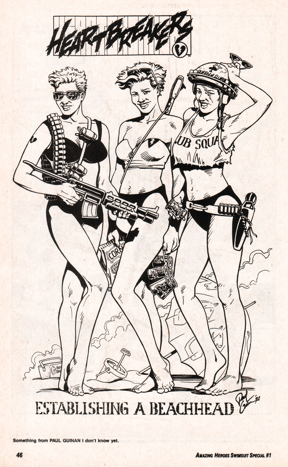 Read online Amazing Heroes Swimsuit Special comic -  Issue # TPB 1 - 48